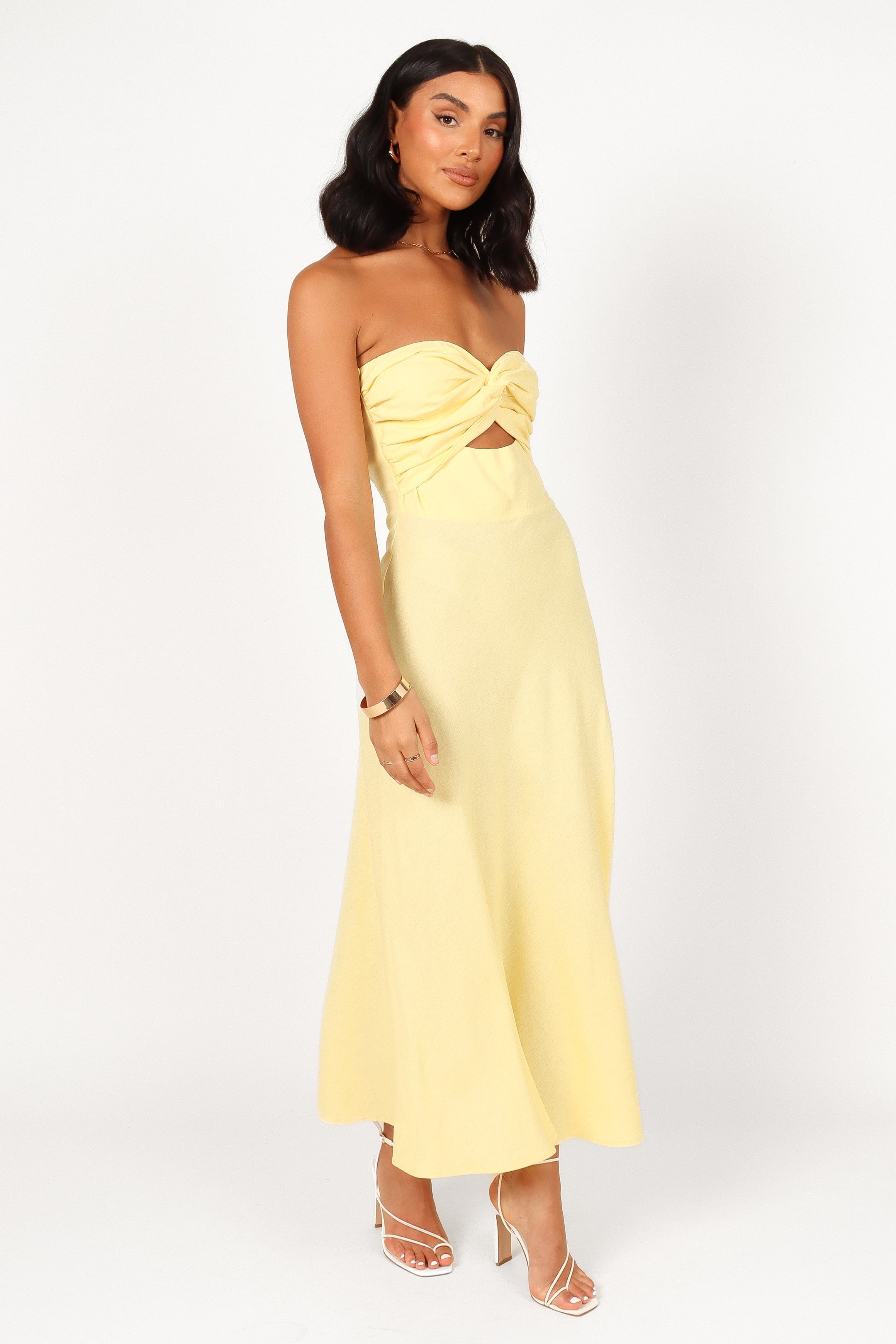 Rosetta Dress - Yellow sold by Petal & Pup product image thumbnail 4