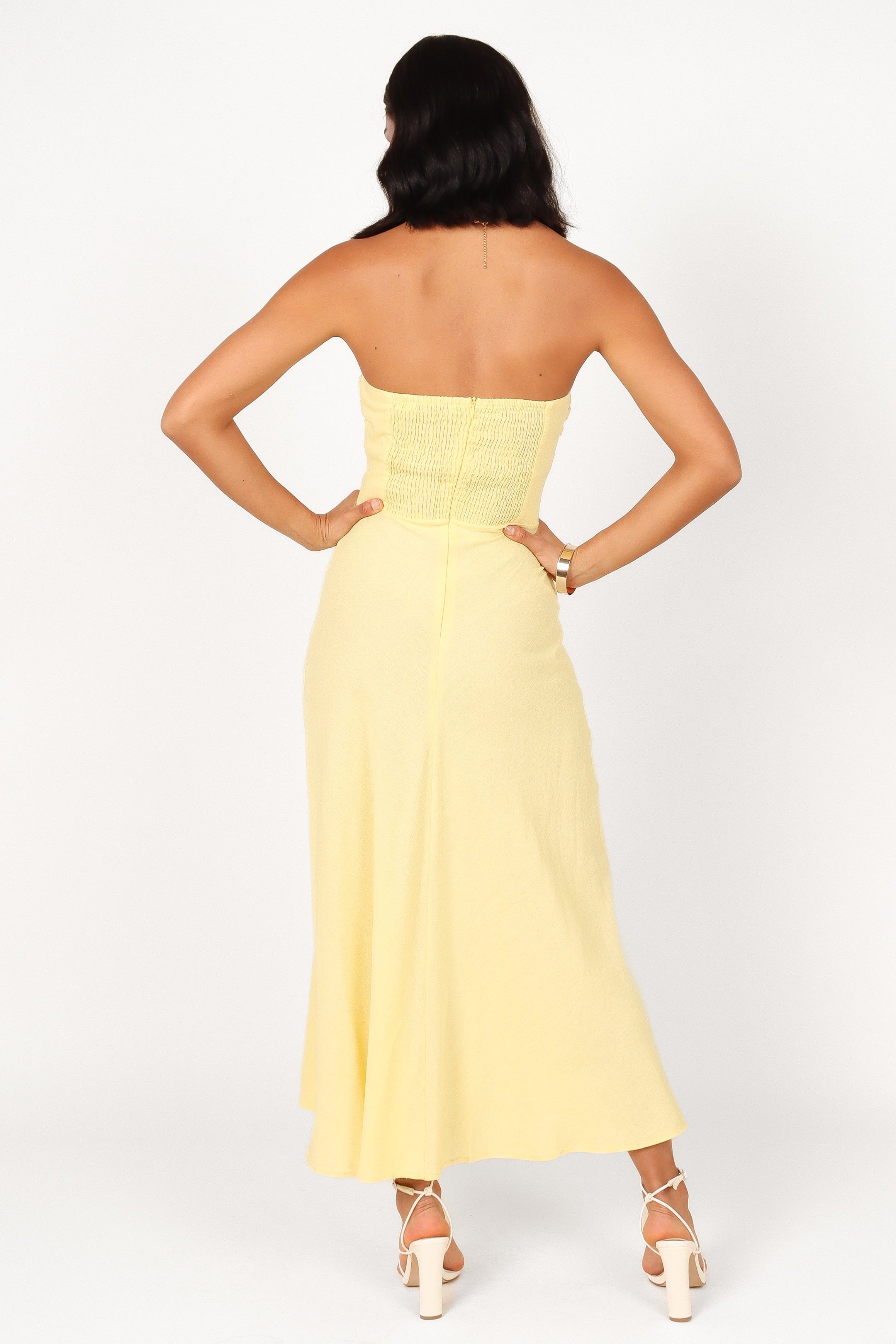 Rosetta Dress - Yellow sold by Petal & Pup product image thumbnail 3