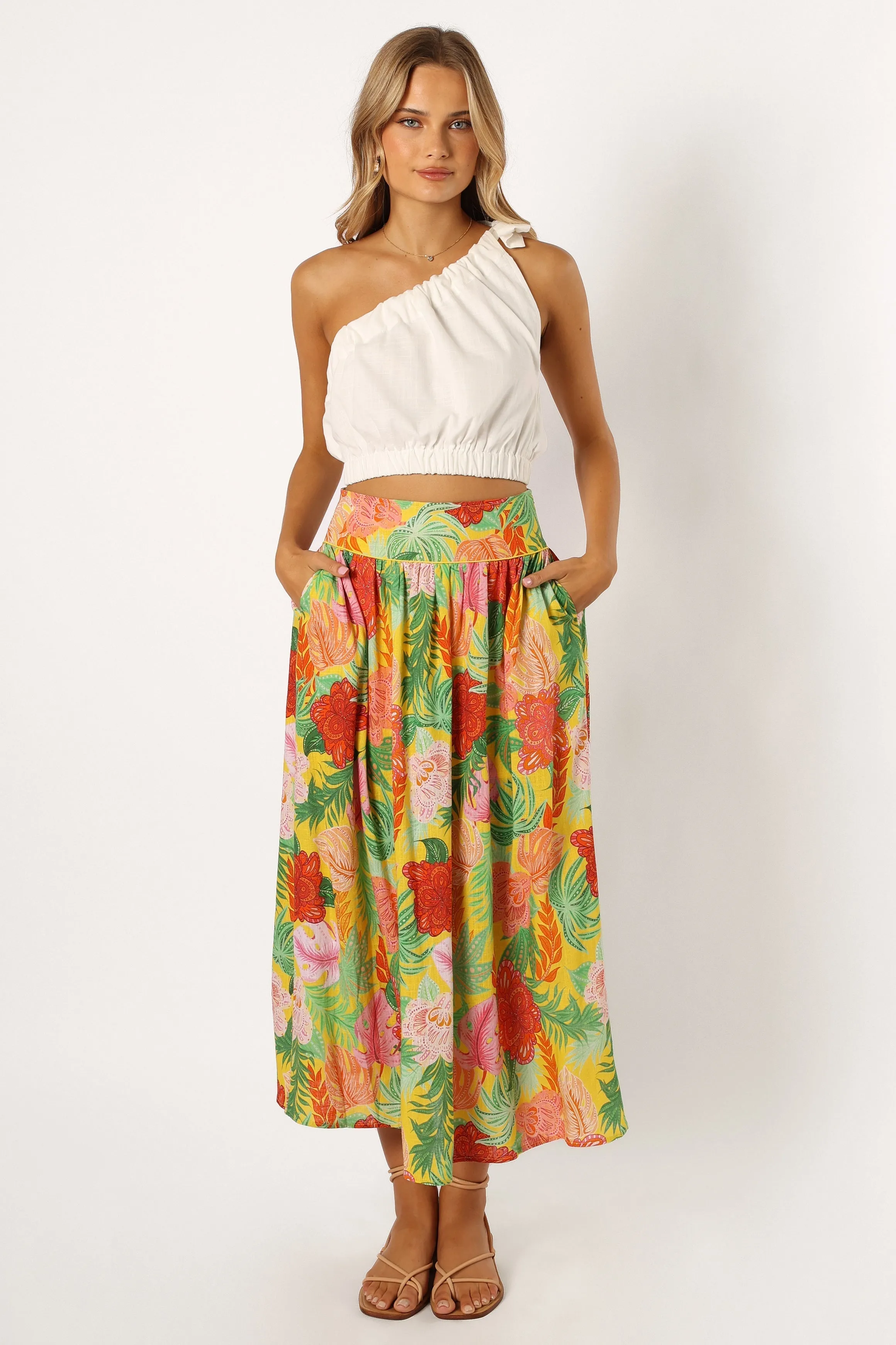 Miami Maxi Skirt - Leilani Print sold by Petal & Pup product image thumbnail 4