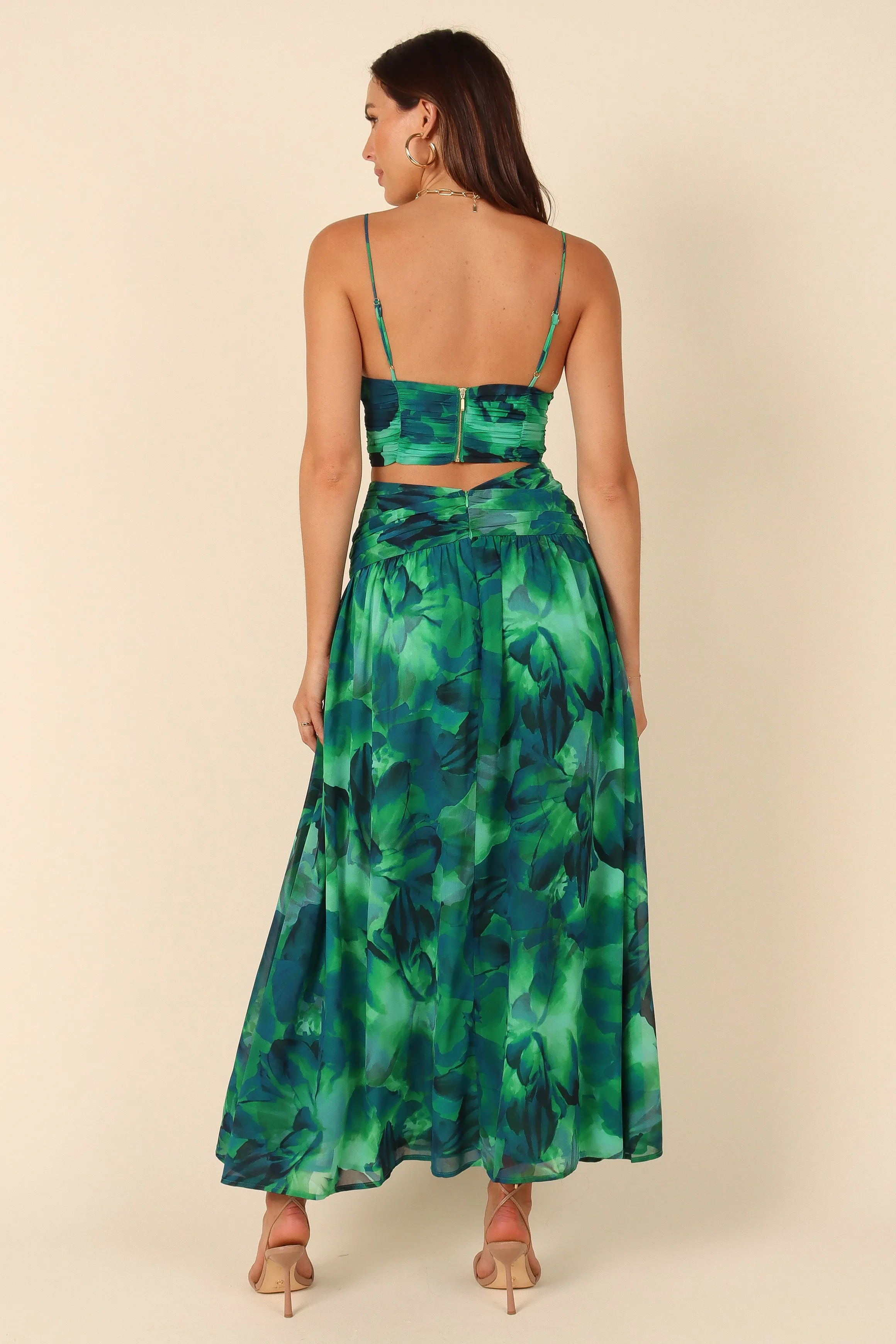 Angel Maxi Skirt - Green sold by Petal & Pup product image thumbnail 5