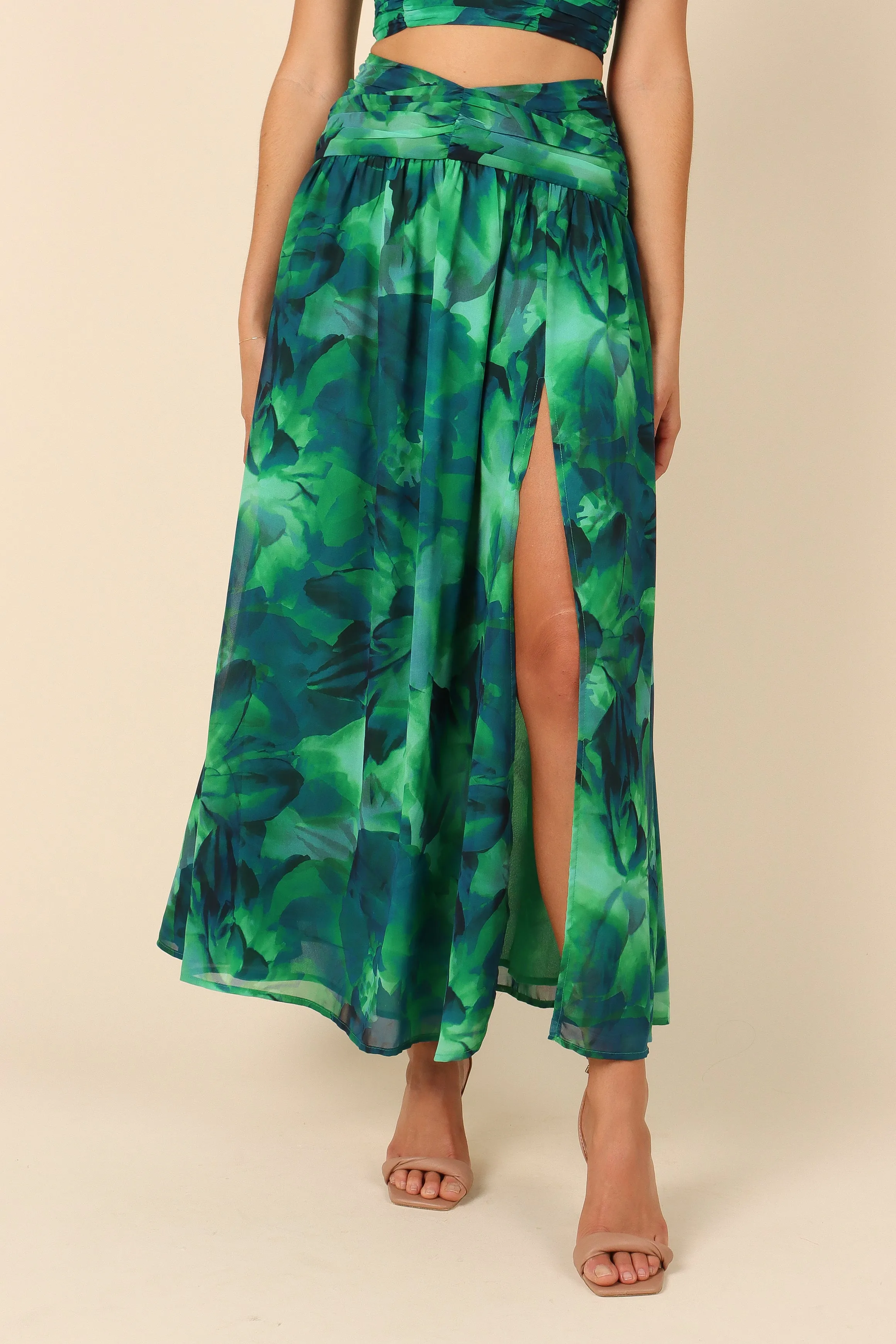 Angel Maxi Skirt - Green sold by Petal & Pup product image thumbnail 3