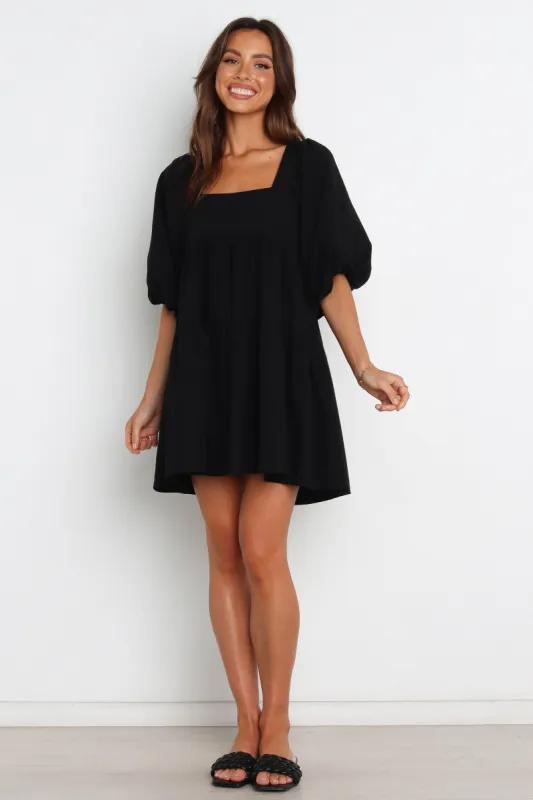 Juliette Dress - Black sold by Petal & Pup