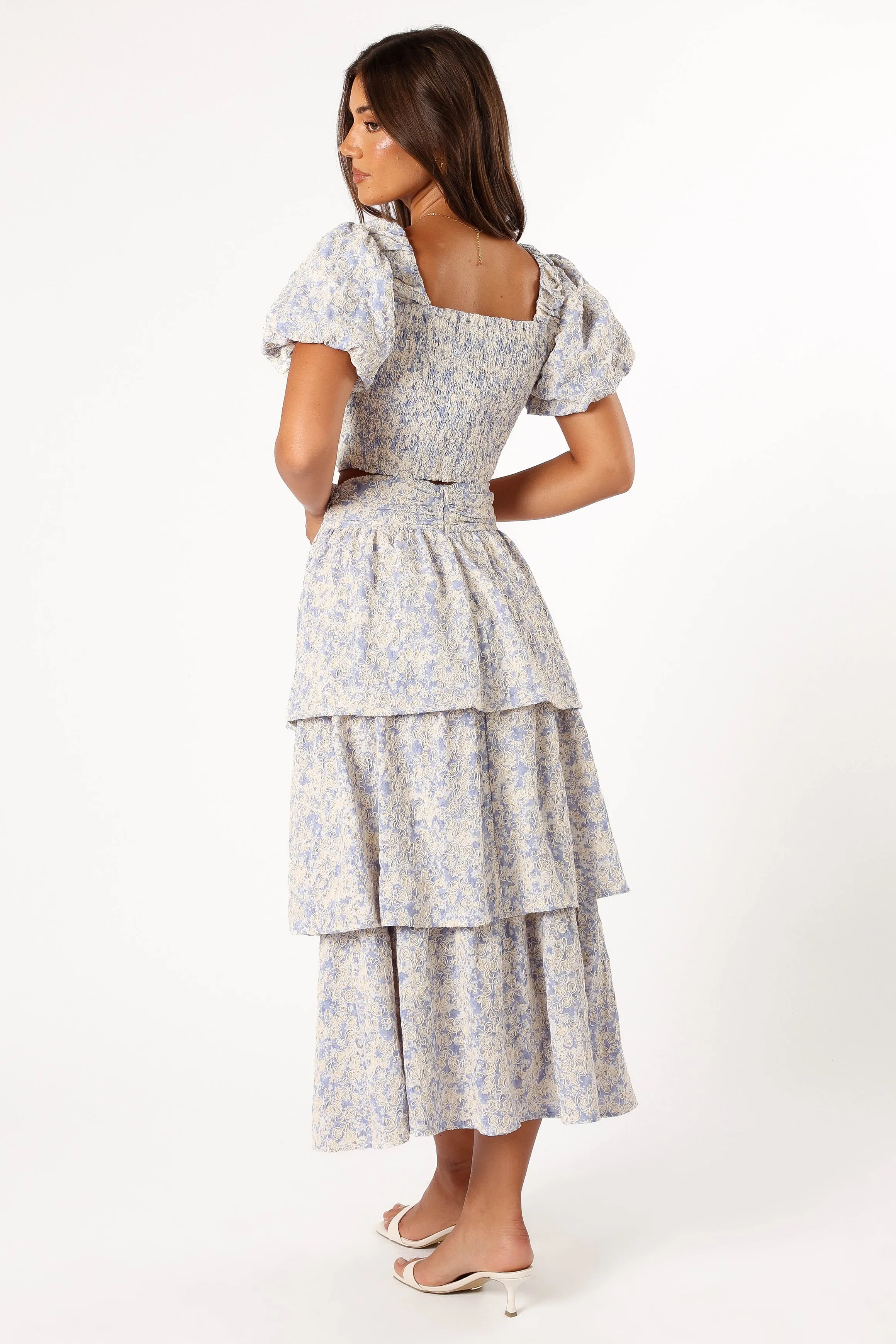 Breanna Two Piece Set - Dusty Blue sold by Petal & Pup product image thumbnail 4