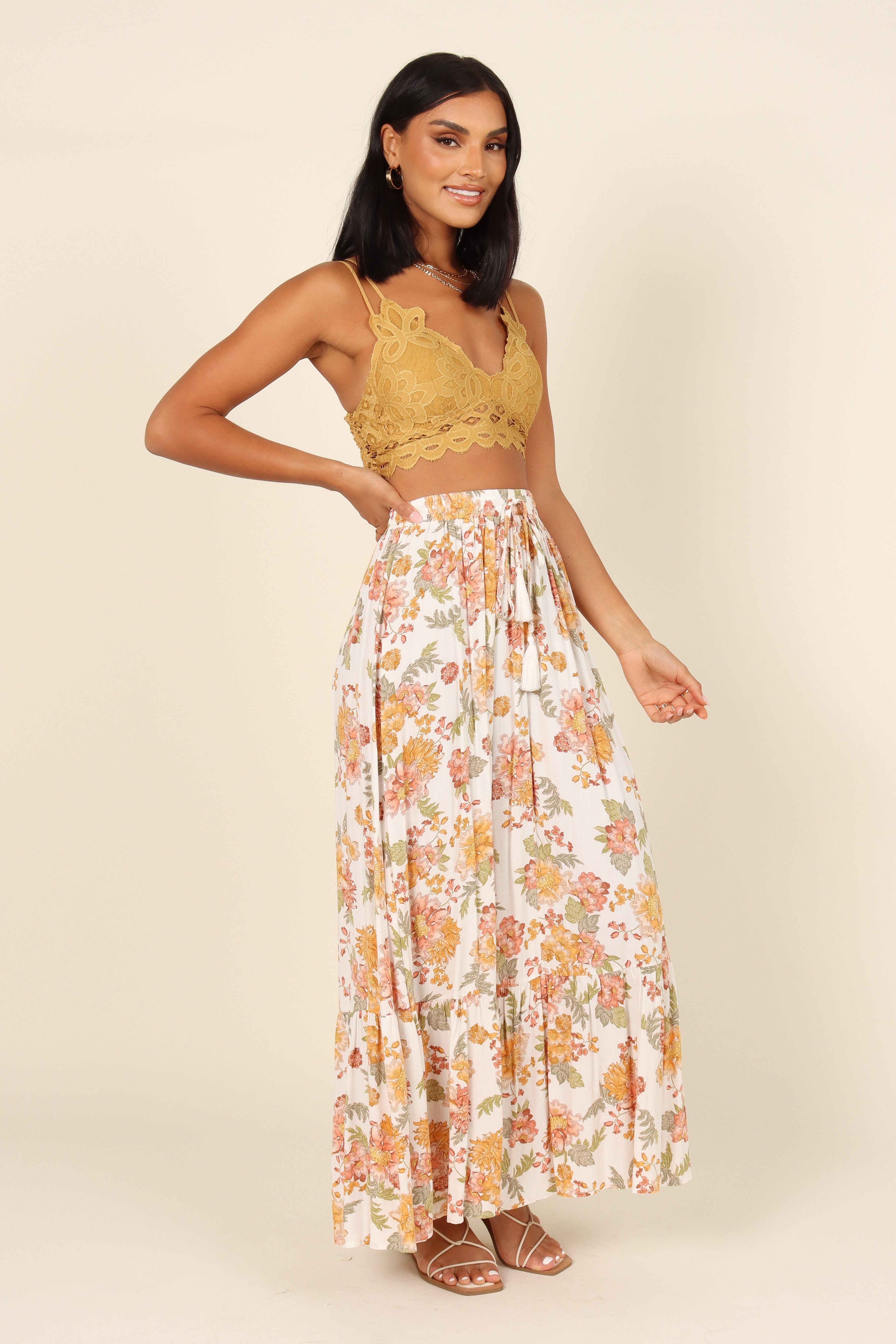 Hannah Lace Bralette - Mustard sold by Petal & Pup product image thumbnail 5