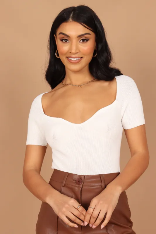 Jessica Top - Ivory sold by Petal & Pup