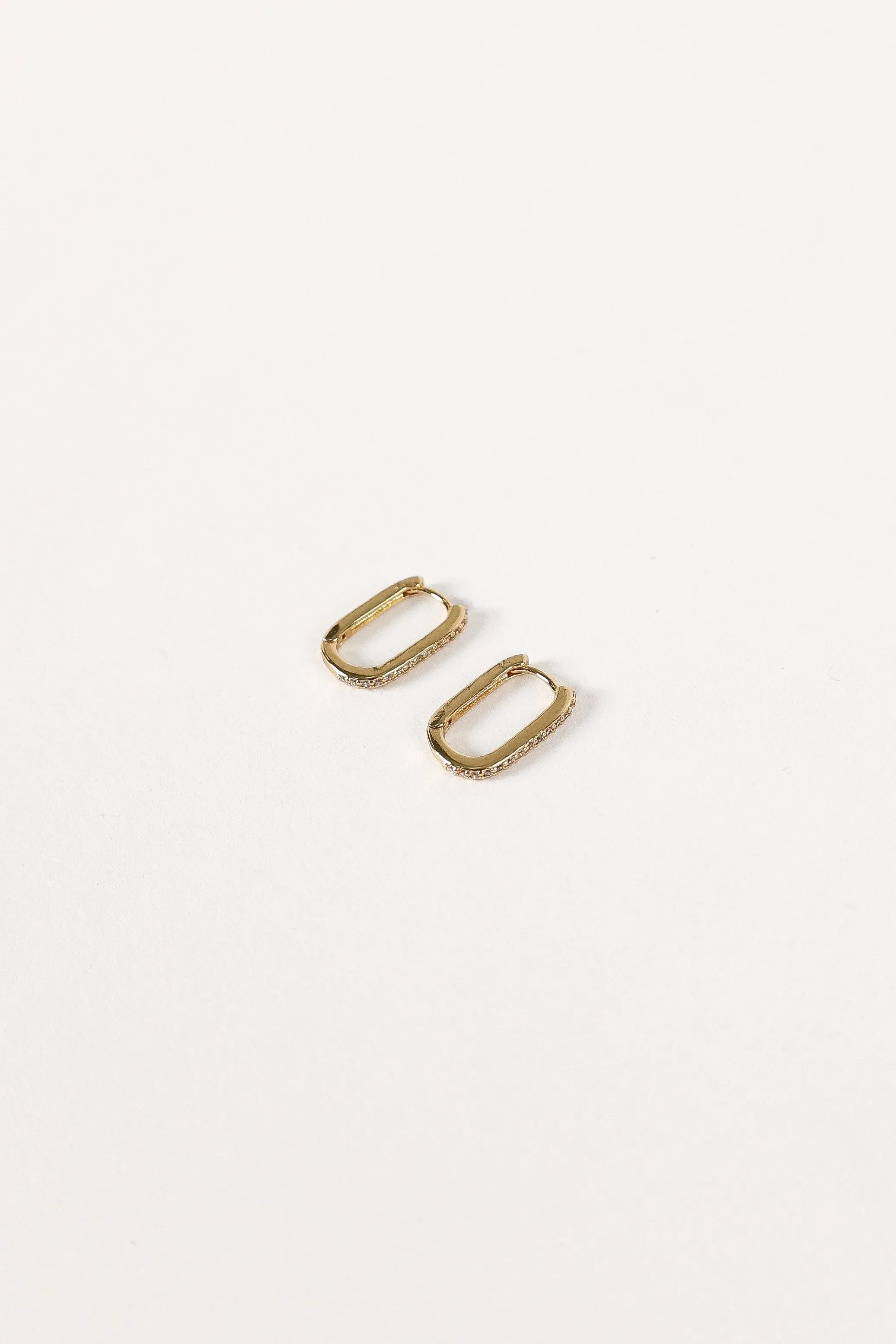 Anisa Hoop Earrings - Gold sold by Petal & Pup product image thumbnail 3