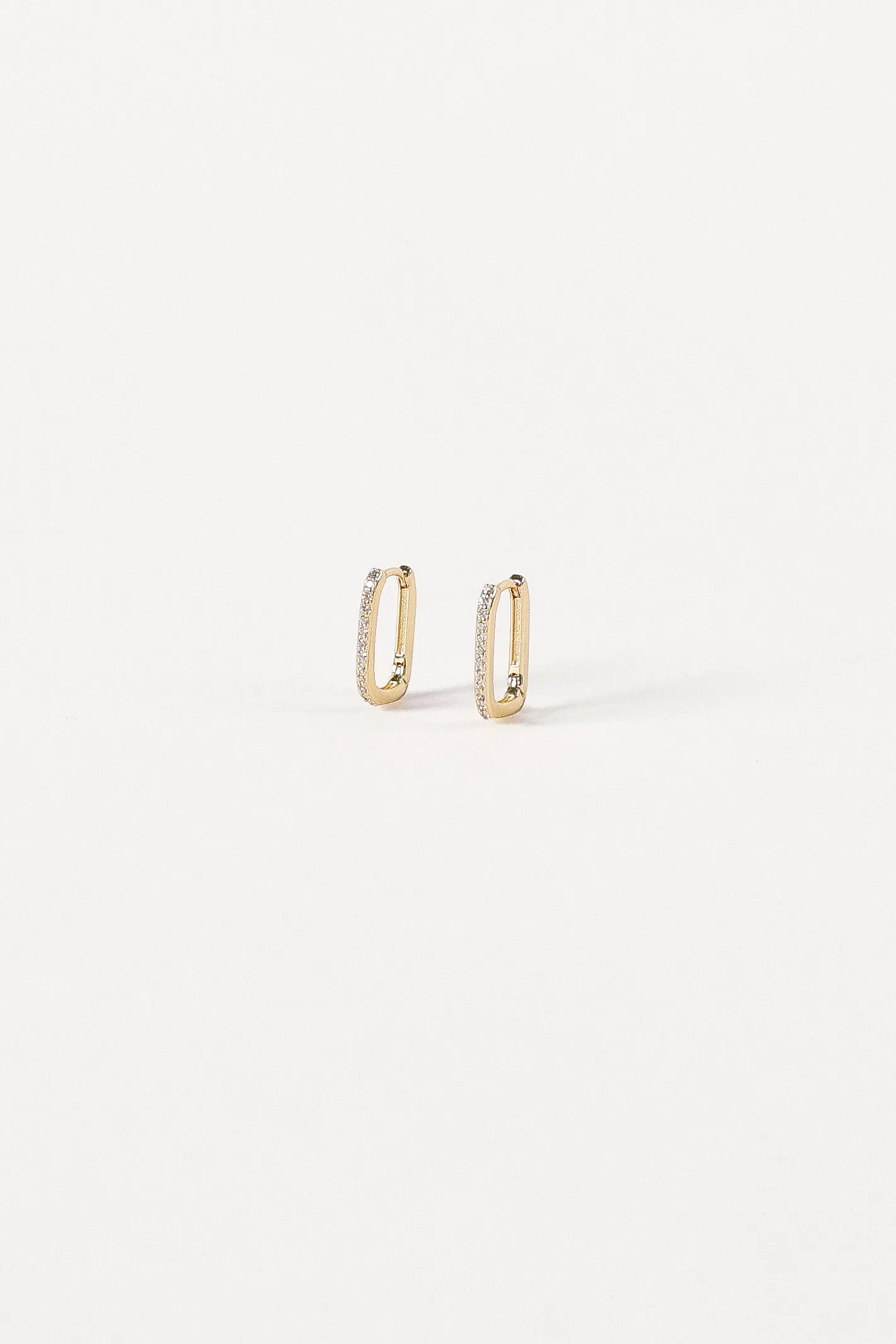 Anisa Hoop Earrings - Gold sold by Petal & Pup product image thumbnail 2