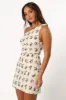 Mariella Off Shoulder Mini Dress - Floral sold by Petal & Pup