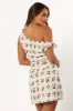 Mariella Off Shoulder Mini Dress - Floral sold by Petal & Pup
