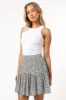 Lucinda Mini Skirt - Midnight Daisy sold by Petal & Pup
