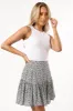 Lucinda Mini Skirt - Midnight Daisy sold by Petal & Pup