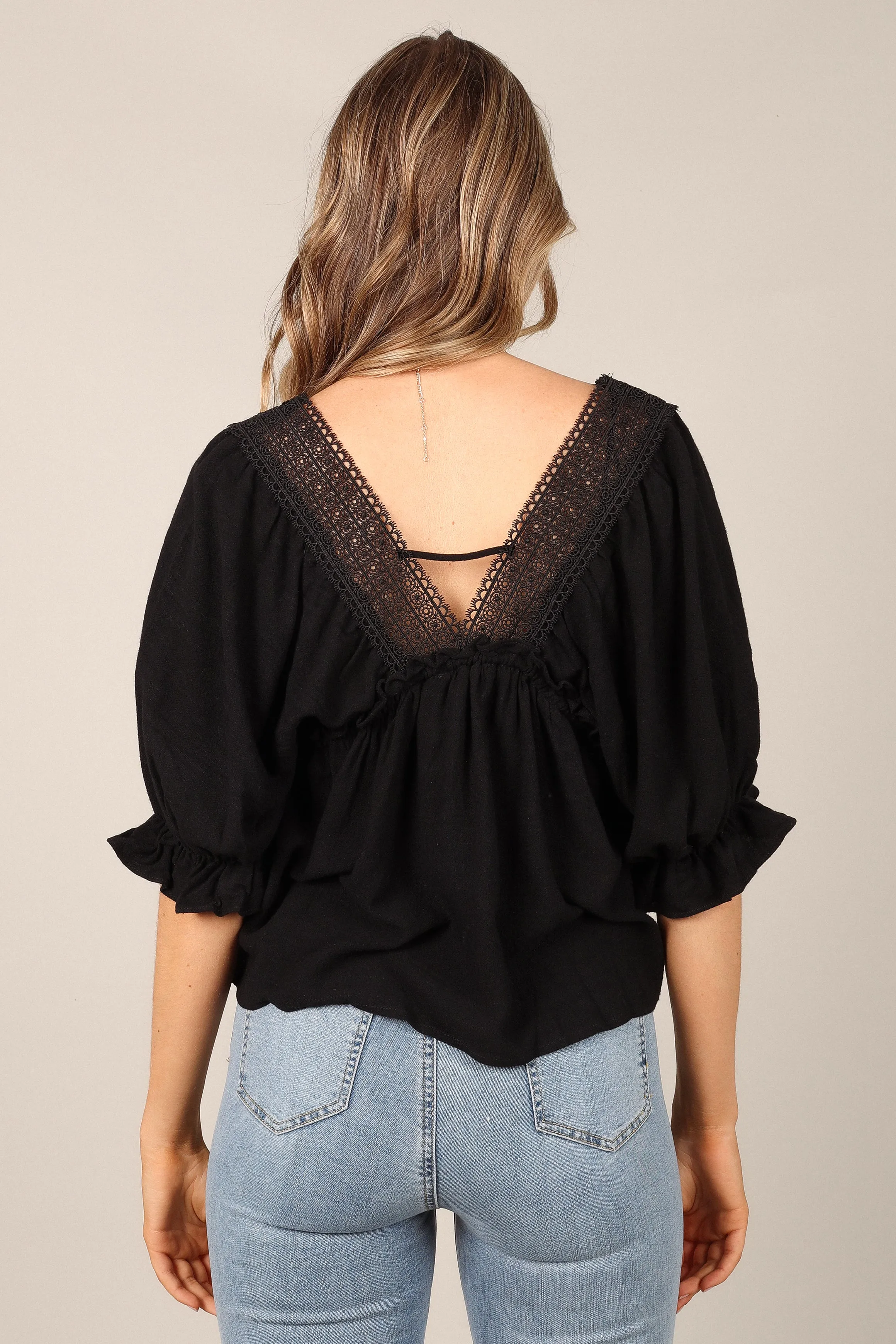 Frankie Top - Black sold by Petal & Pup product image thumbnail 2