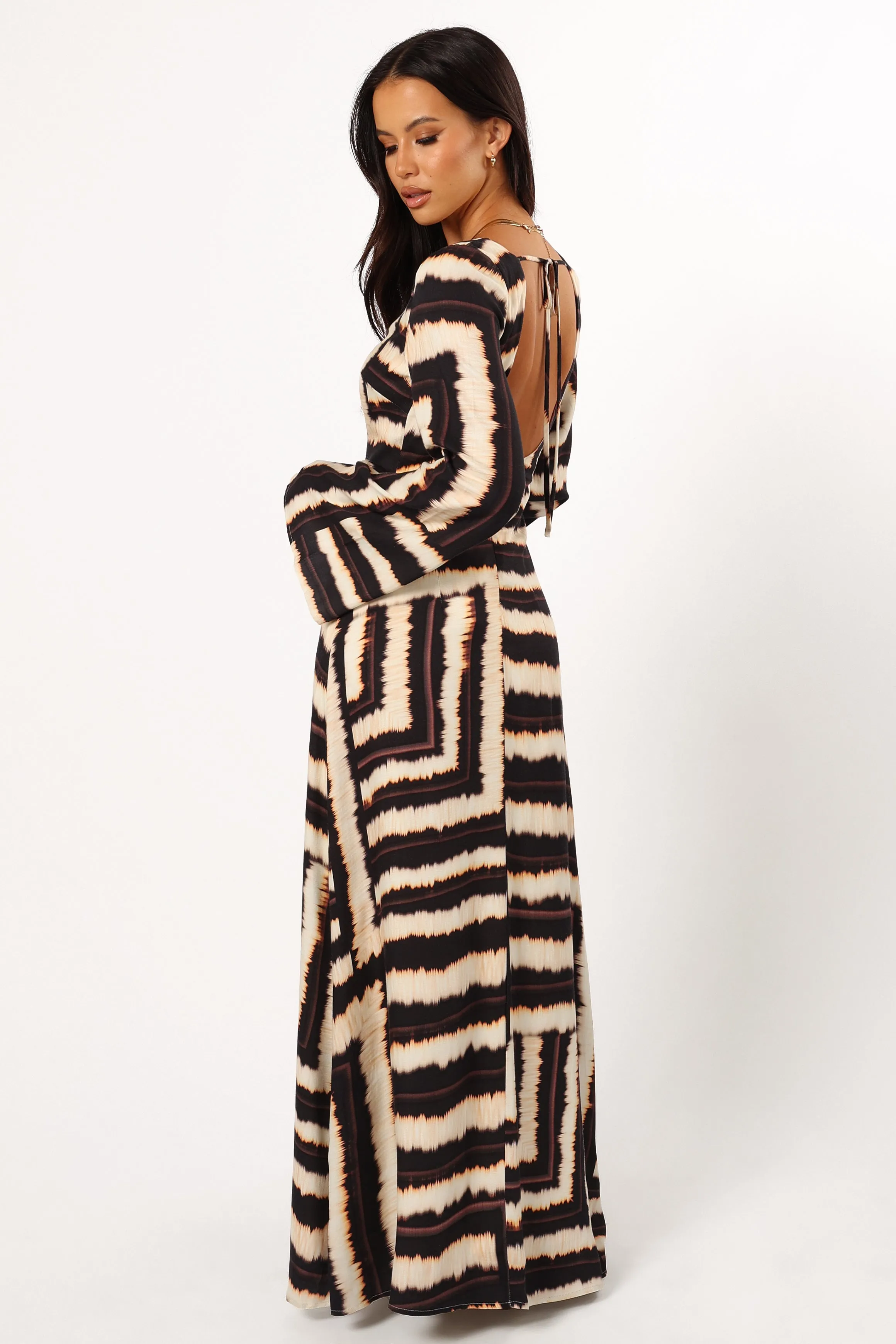 Azure Maxi Dress - Noria Print sold by Petal & Pup product image thumbnail 3