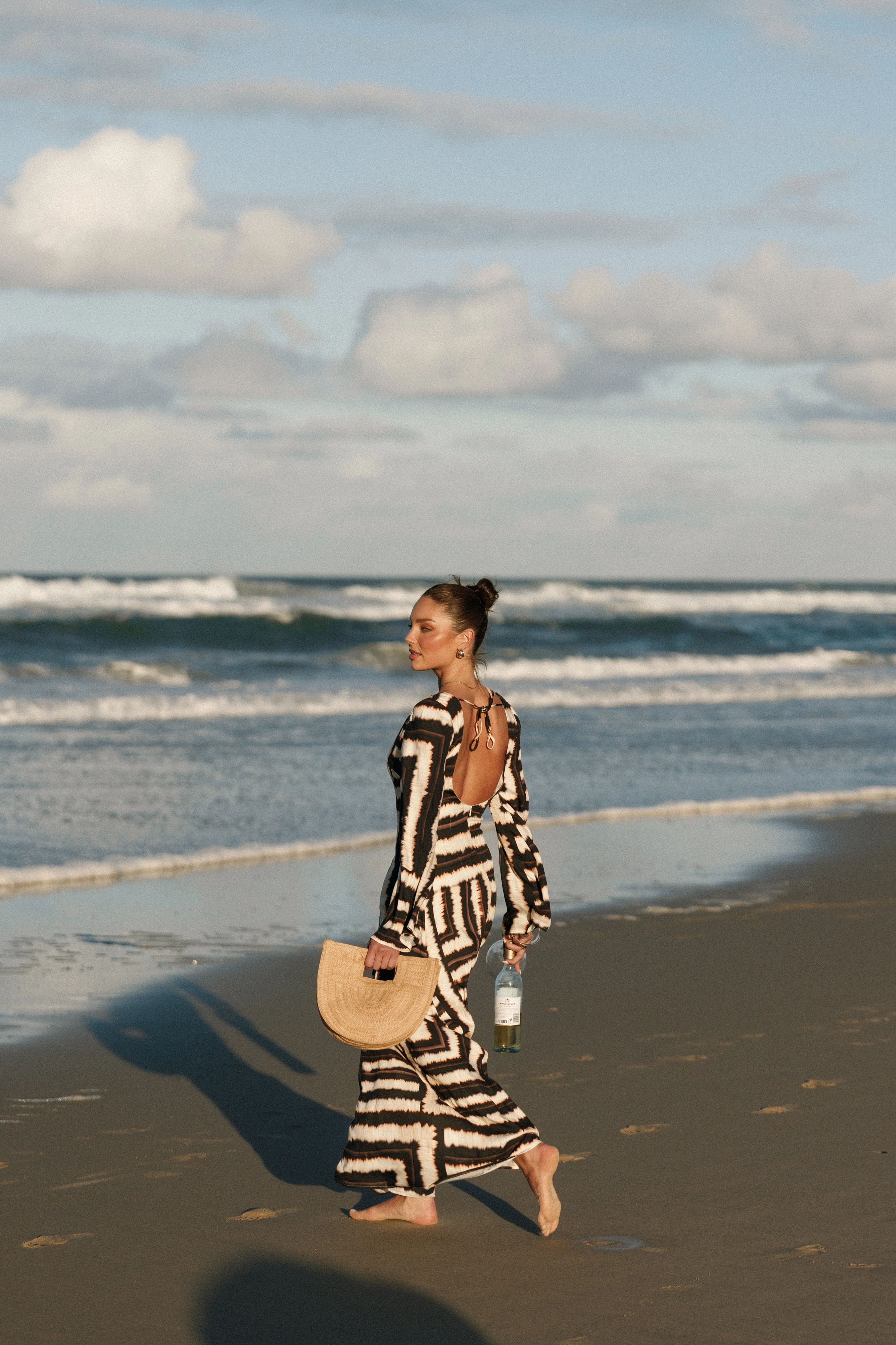 Azure Maxi Dress - Noria Print sold by Petal & Pup product image thumbnail 2