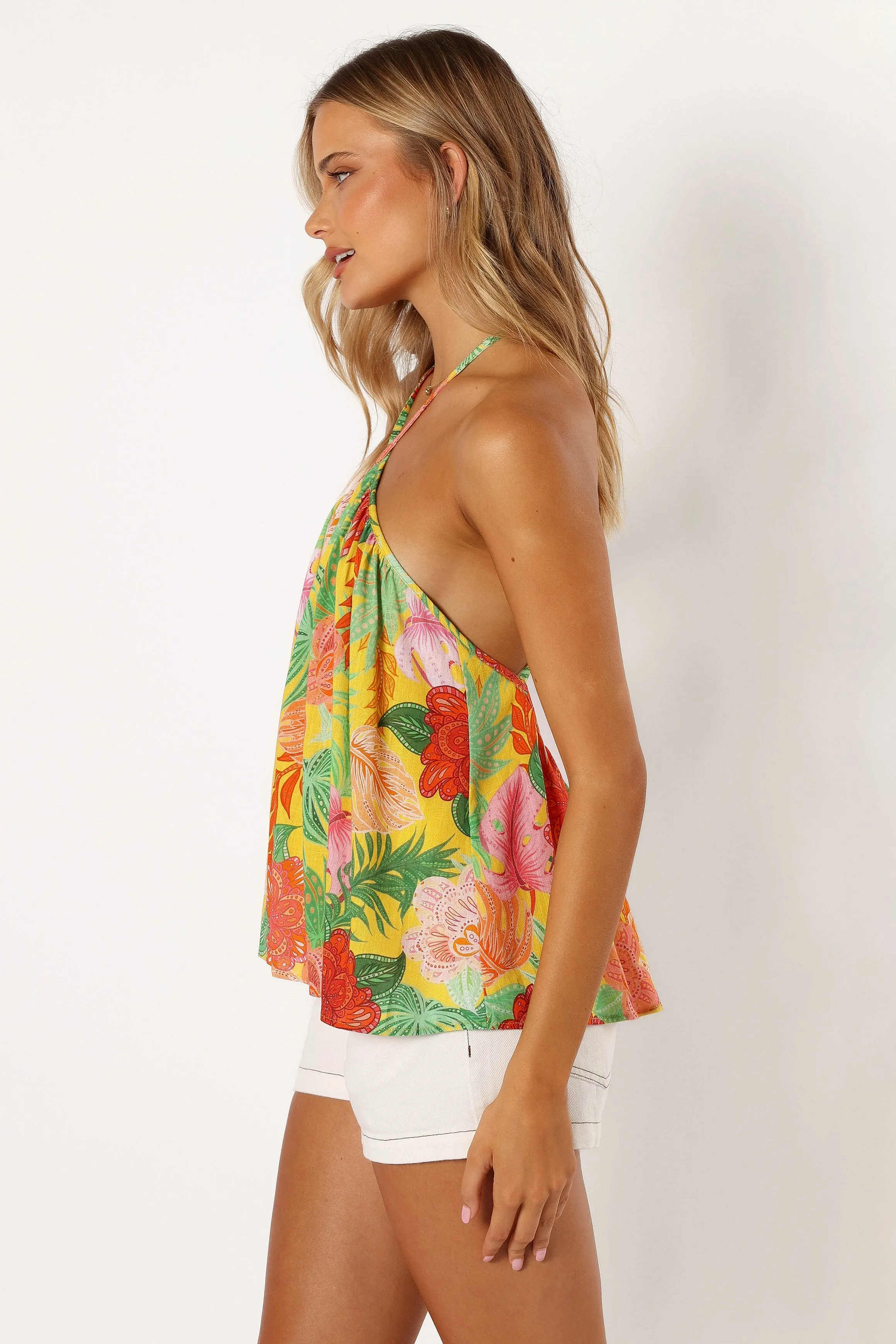 Milton Halter Top - Leilani Print sold by Petal & Pup product image thumbnail 4