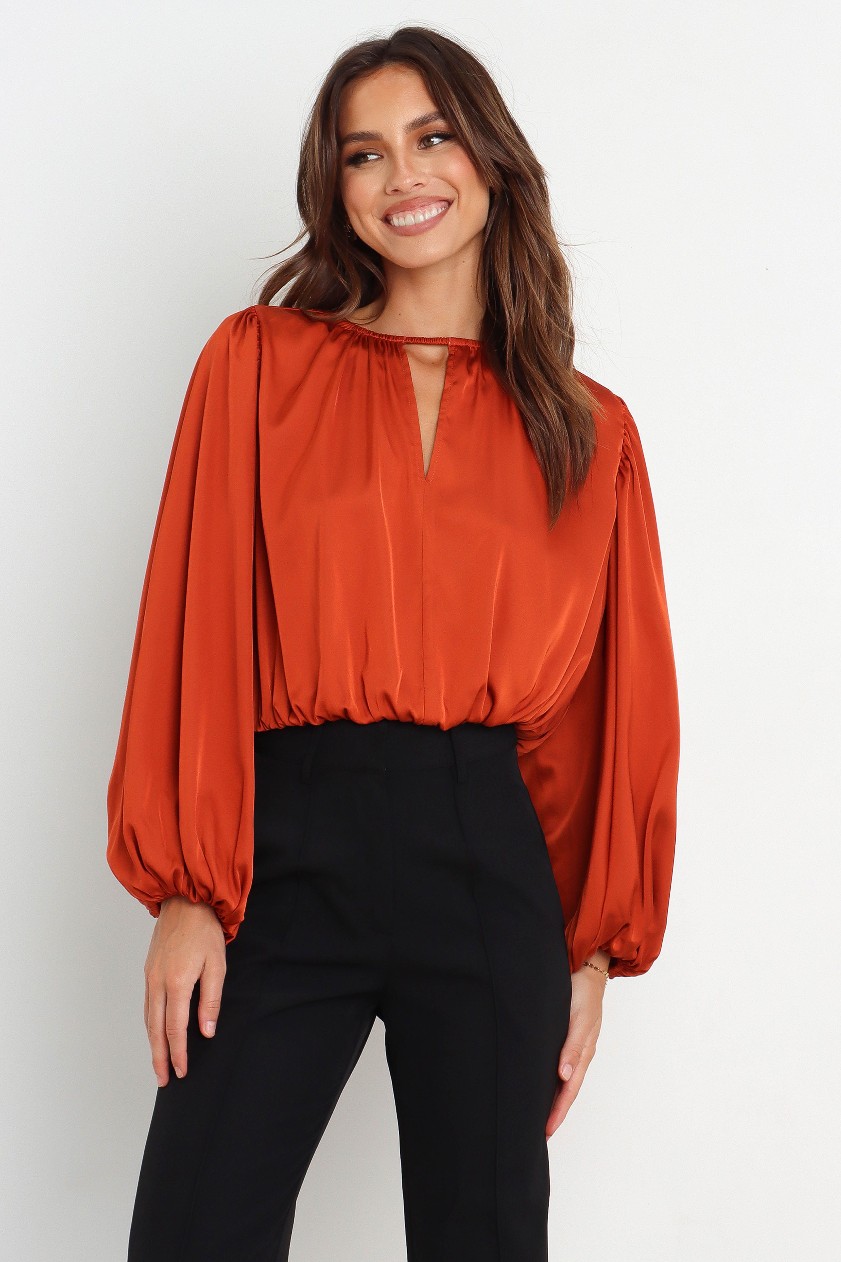 Betty Top - Rust sold by Petal & Pup