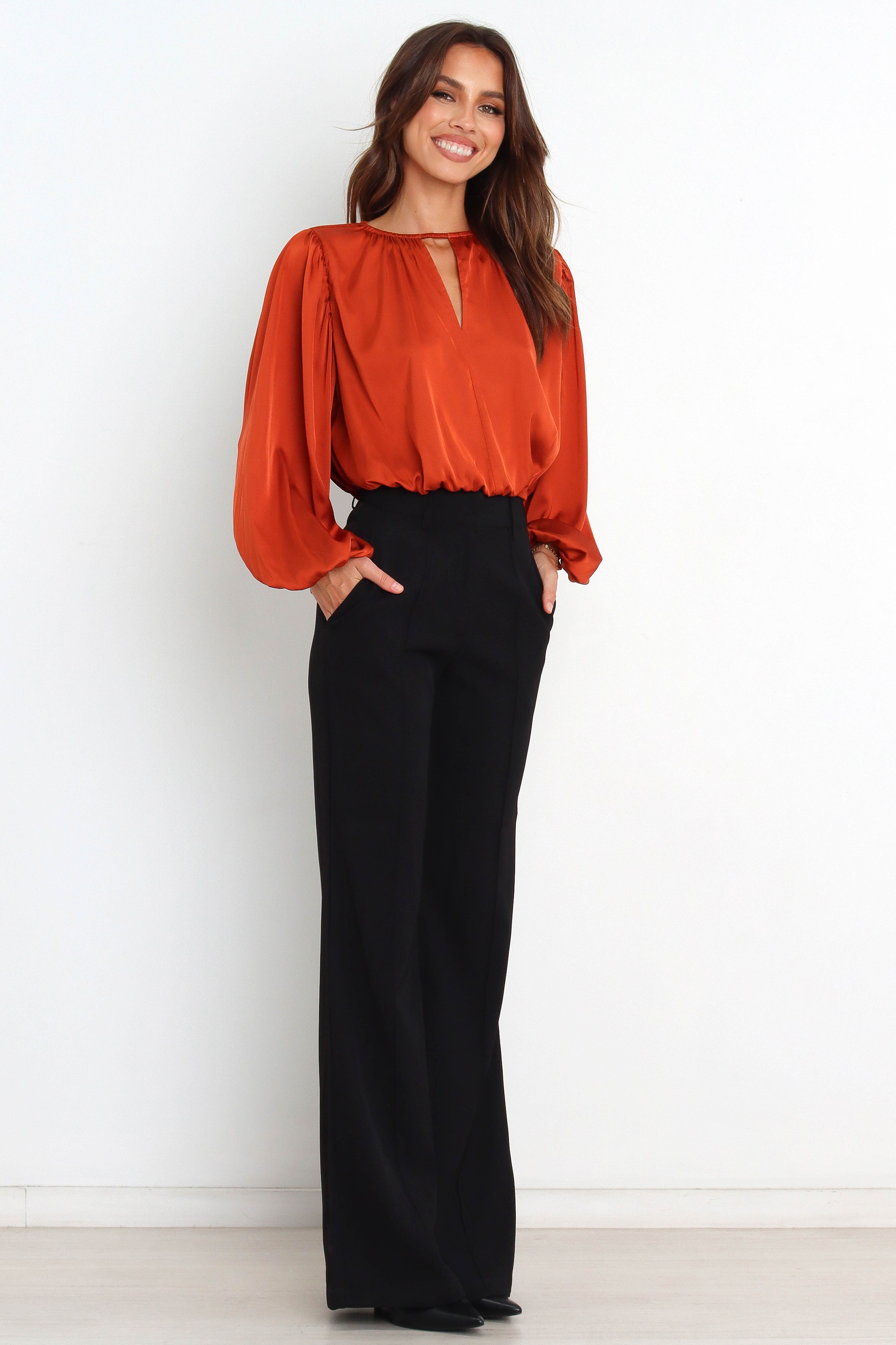 Betty Top - Rust sold by Petal & Pup product image thumbnail 3