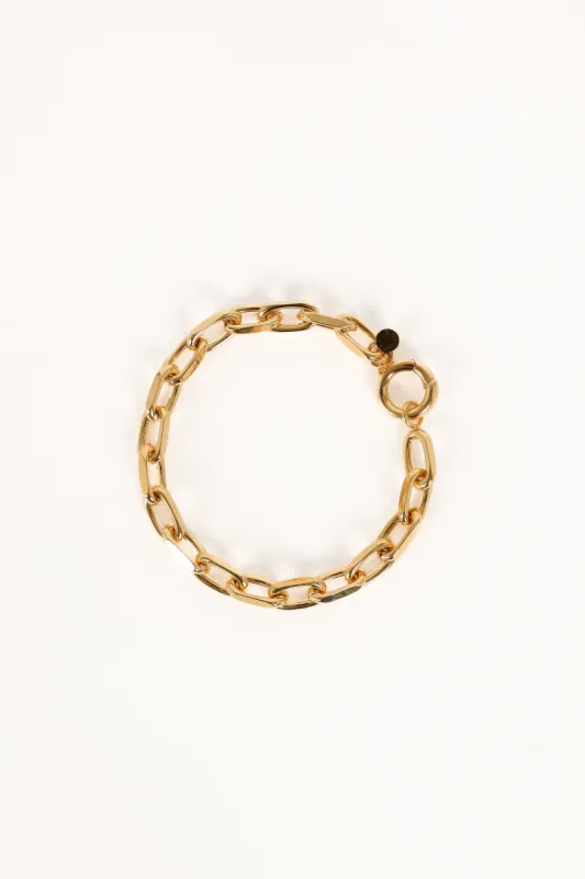 Jessica Bracelet - Gold sold by Petal & Pup