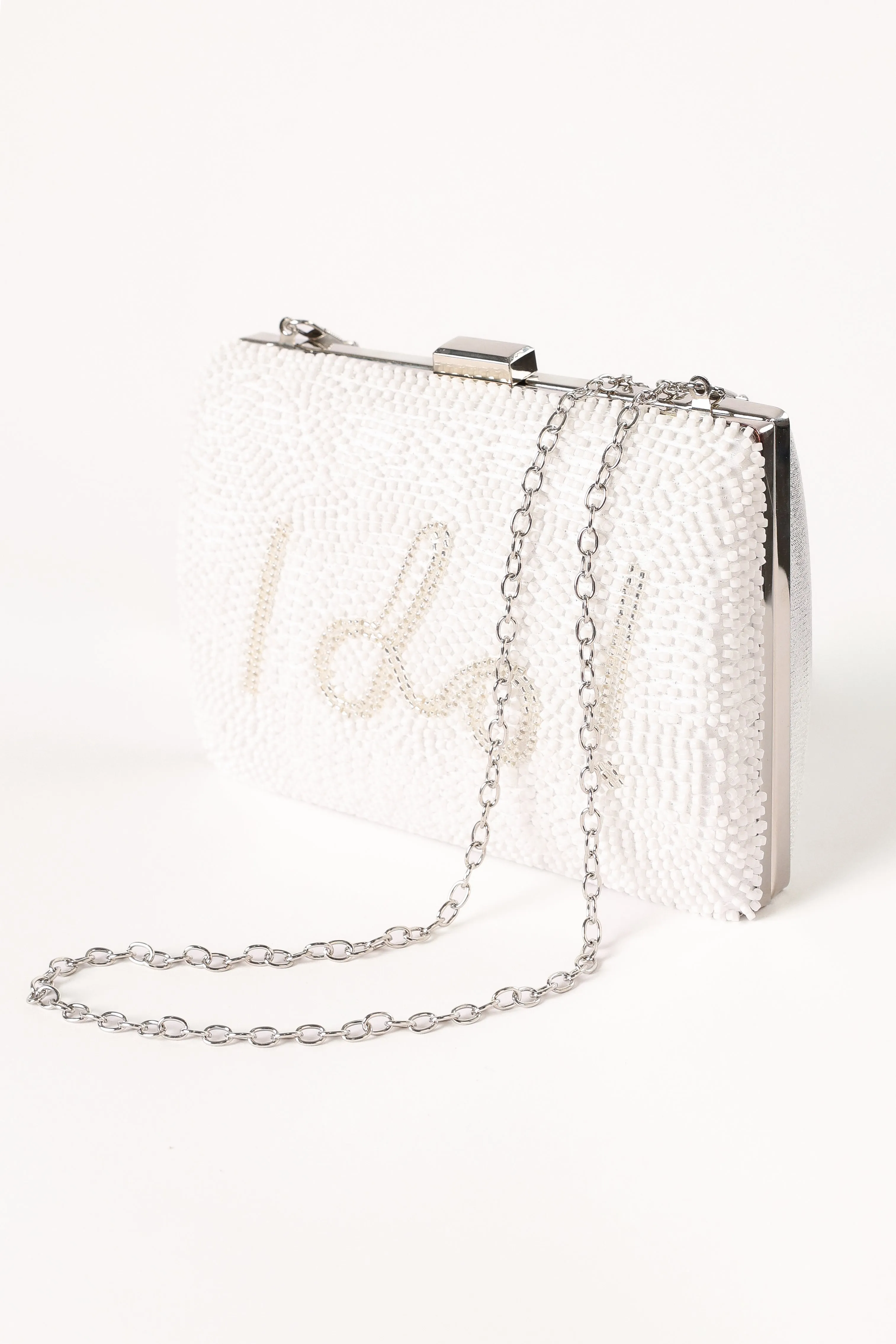 Halle Clutch - White sold by Petal & Pup product image thumbnail 5