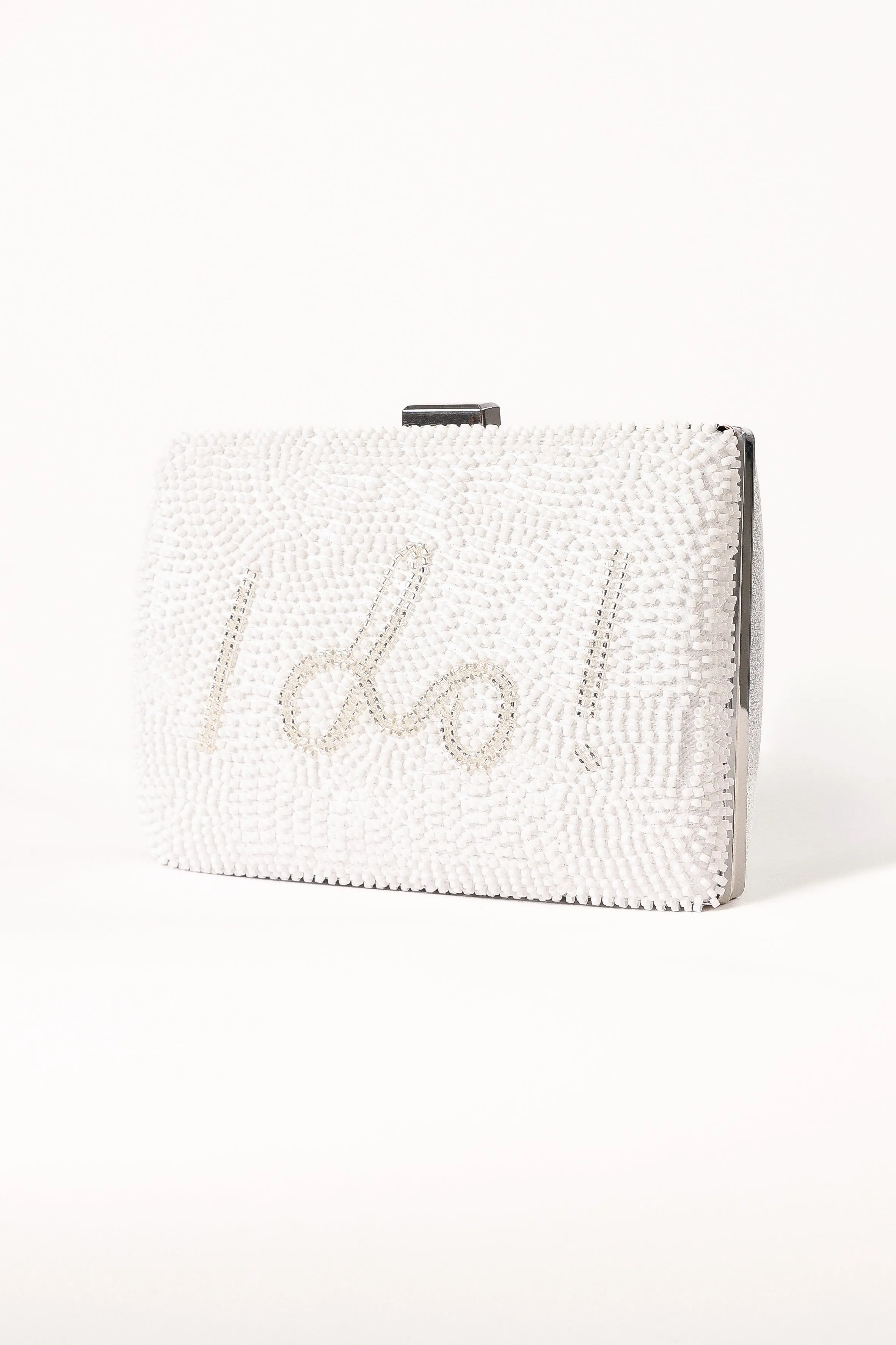 Halle Clutch - White sold by Petal & Pup product image thumbnail 2