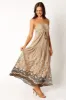 Harlow Halterneck Maxi Dress - Multicoloured sold by Petal & Pup
