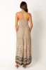 Harlow Halterneck Maxi Dress - Multicoloured sold by Petal & Pup