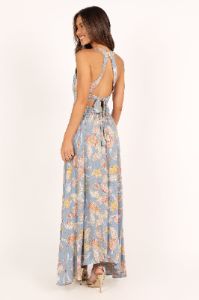 Newell Dress - Blue sold by Petal & Pup