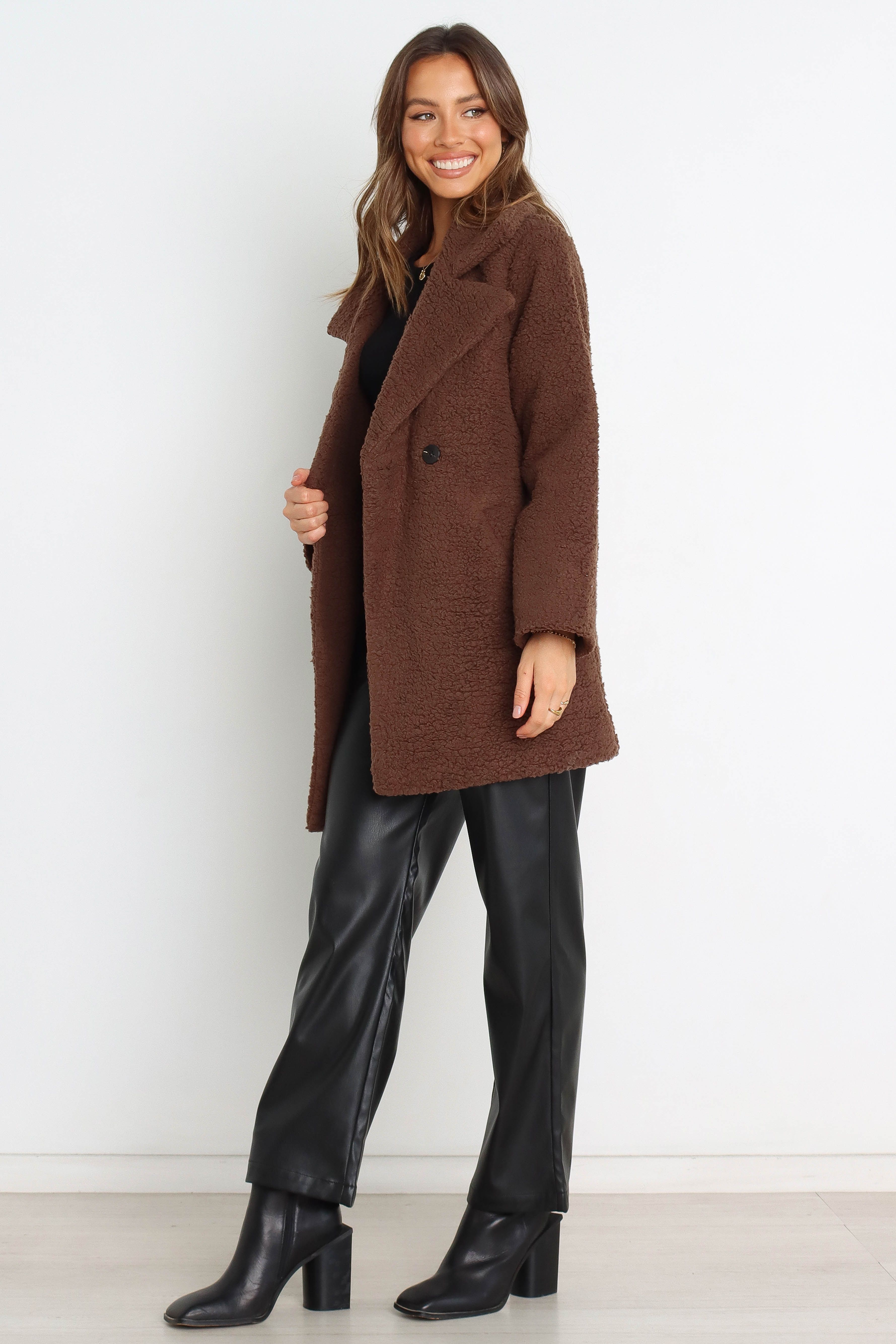 Tempo Jacket - Chocolate Brown sold by Petal & Pup product image thumbnail 5