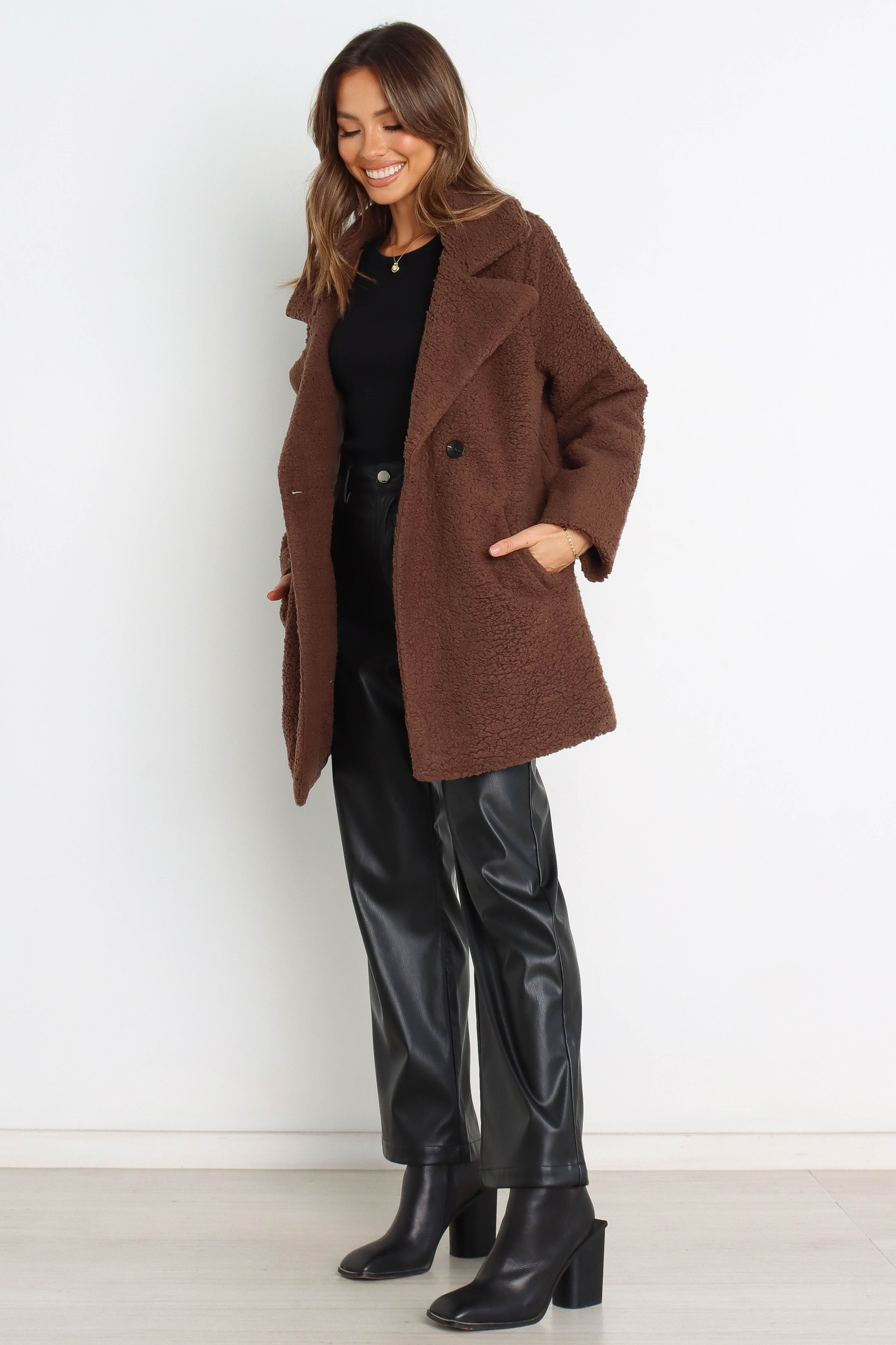 Tempo Jacket - Chocolate Brown sold by Petal & Pup product image thumbnail 6