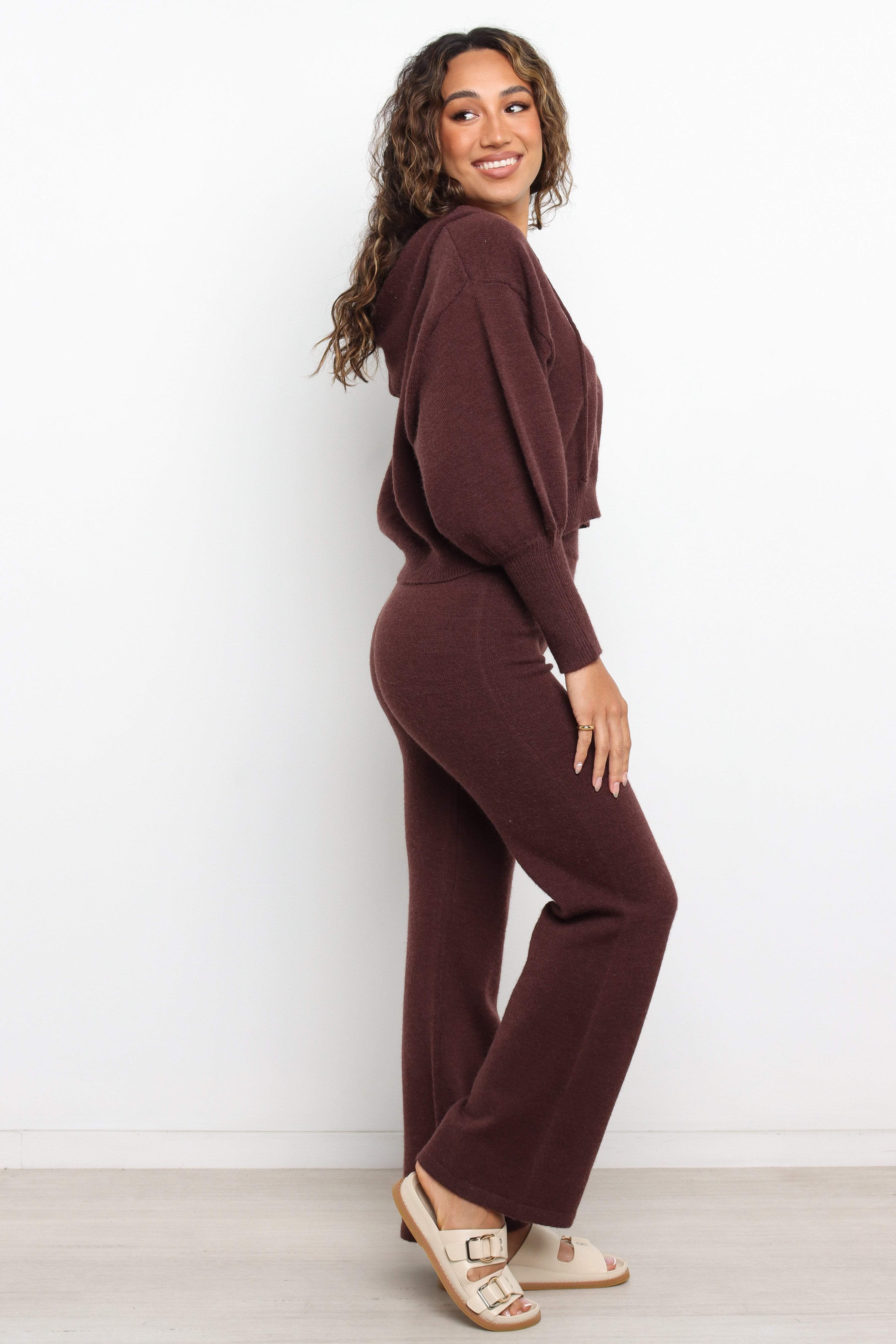 Shalini Pants - Chocolate Brown sold by Petal & Pup product image thumbnail 5