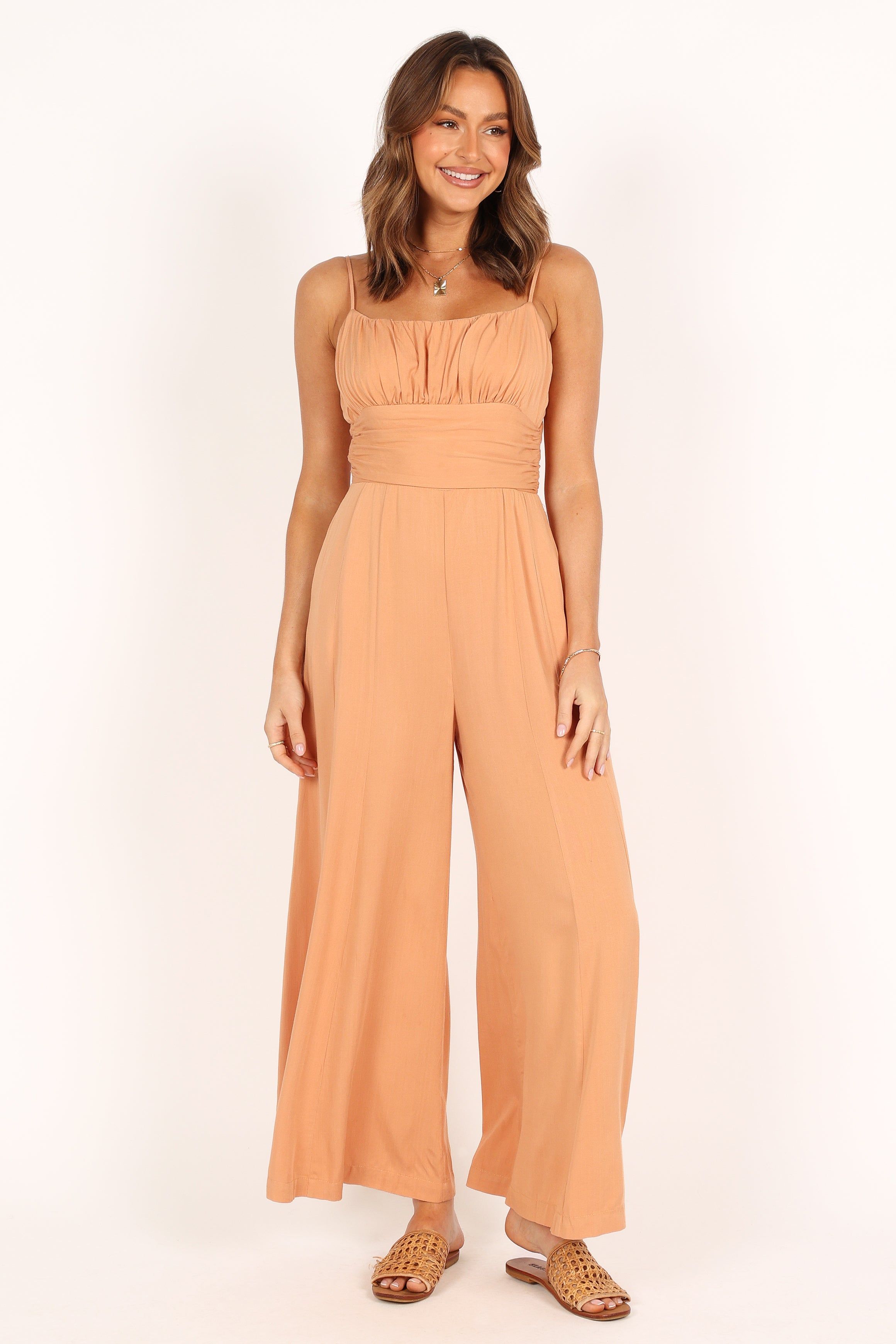 Glyph Jumpsuit - Tan sold by Petal & Pup product image thumbnail 9
