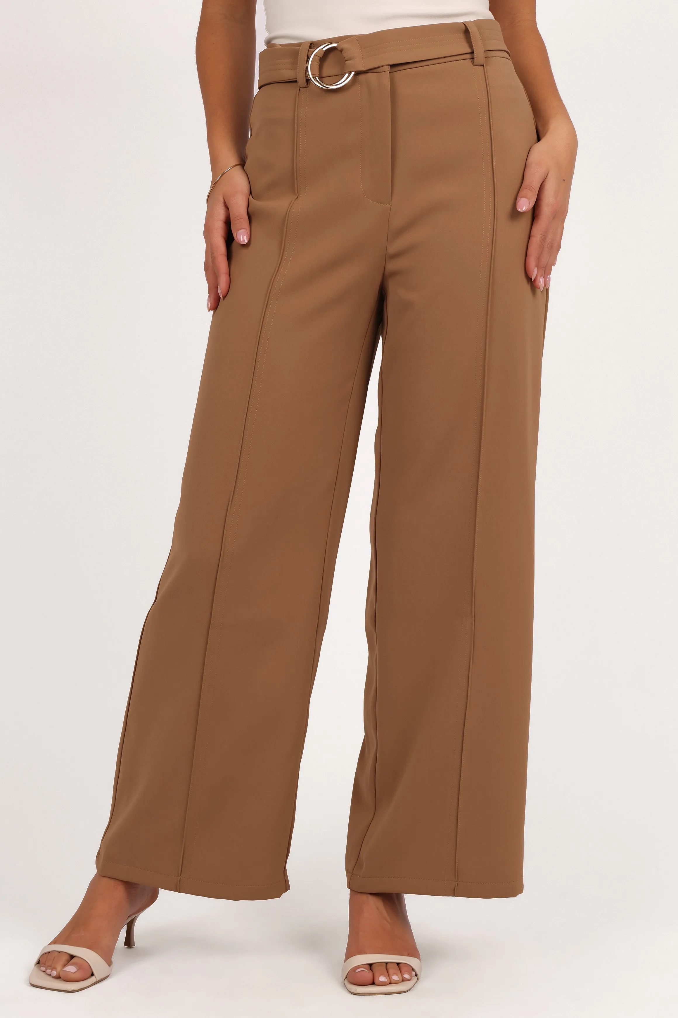 Elaine Belted Pant - Mocha sold by Petal & Pup product image thumbnail 2