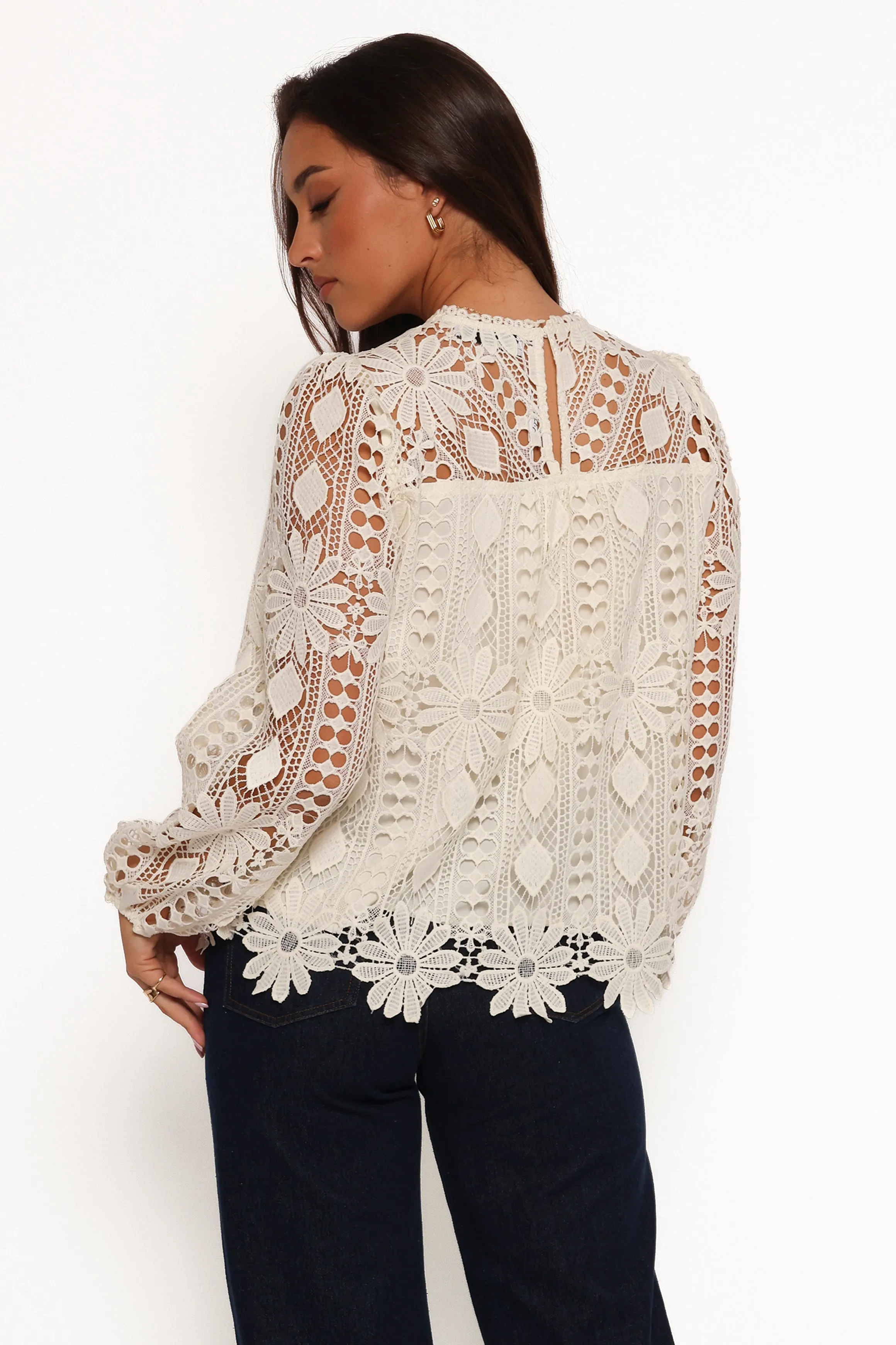 Kennedy Top - Cream sold by Petal & Pup product image thumbnail 4