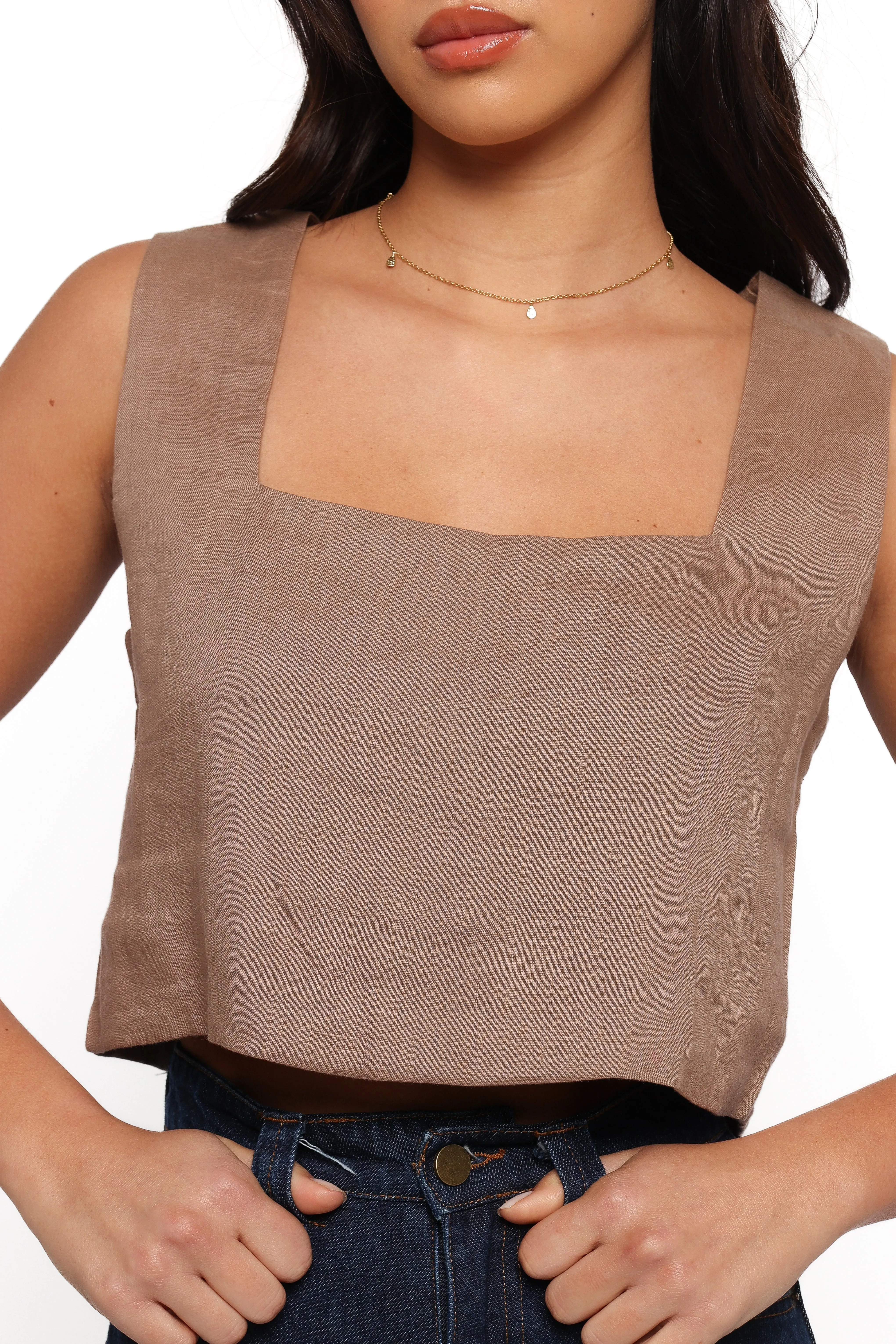 Devlin Top - Mocha sold by Petal & Pup product image thumbnail 2