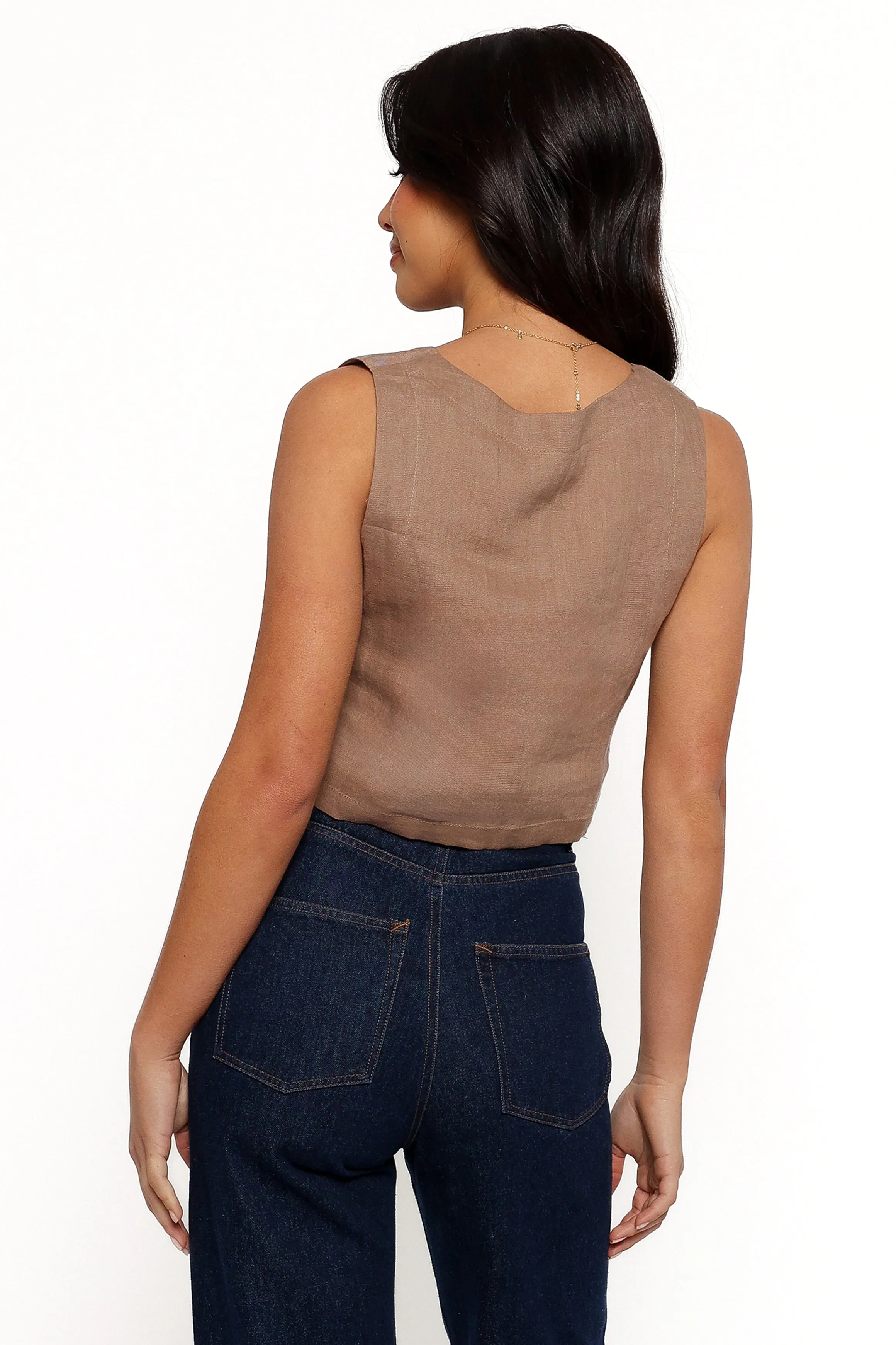 Devlin Top - Mocha sold by Petal & Pup product image thumbnail 4