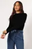 Tammy Ribbed Knit Top - Black sold by Petal & Pup