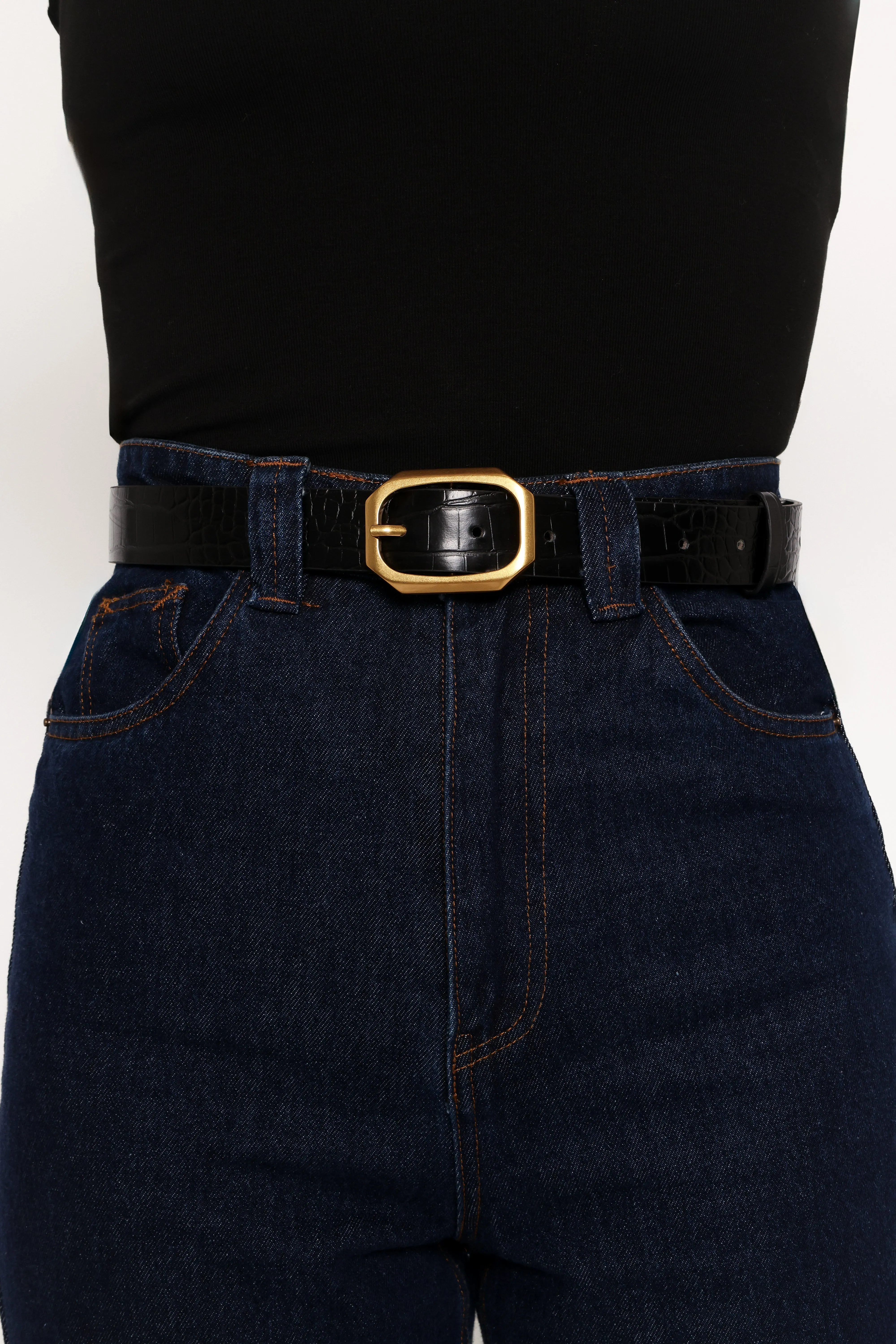 Lucca Belt - Black sold by Petal & Pup