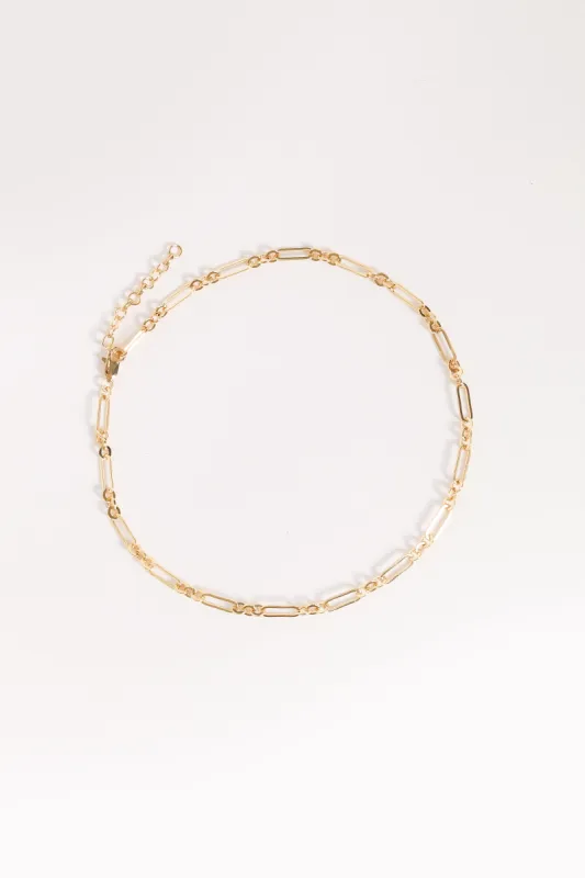 Cammy Necklace - Gold sold by Petal & Pup