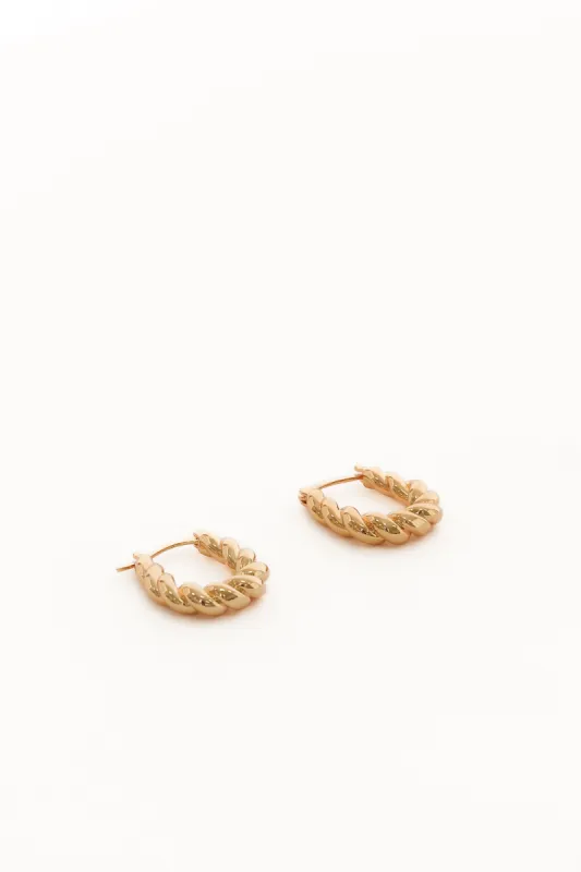 Amy Earrings - Gold sold by Petal & Pup