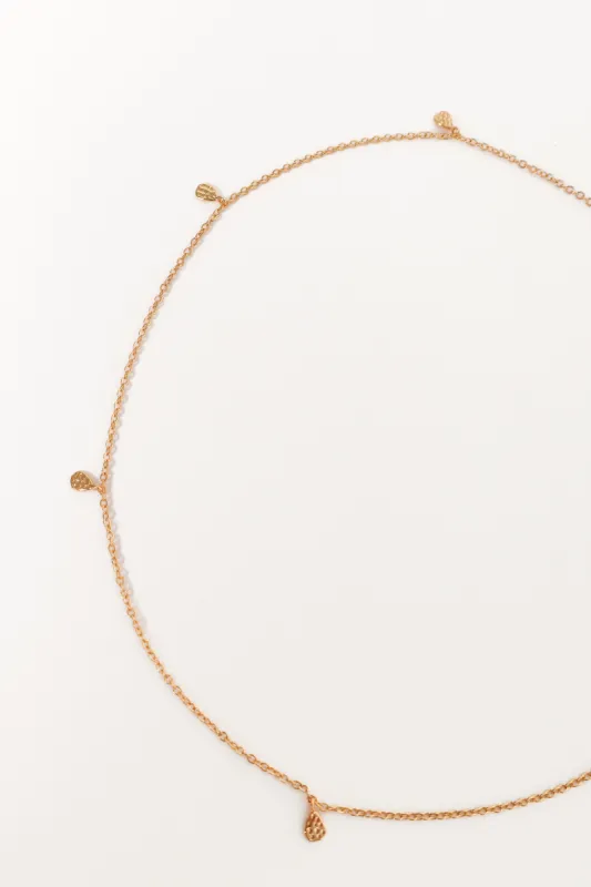Ally Necklace - Gold sold by Petal & Pup