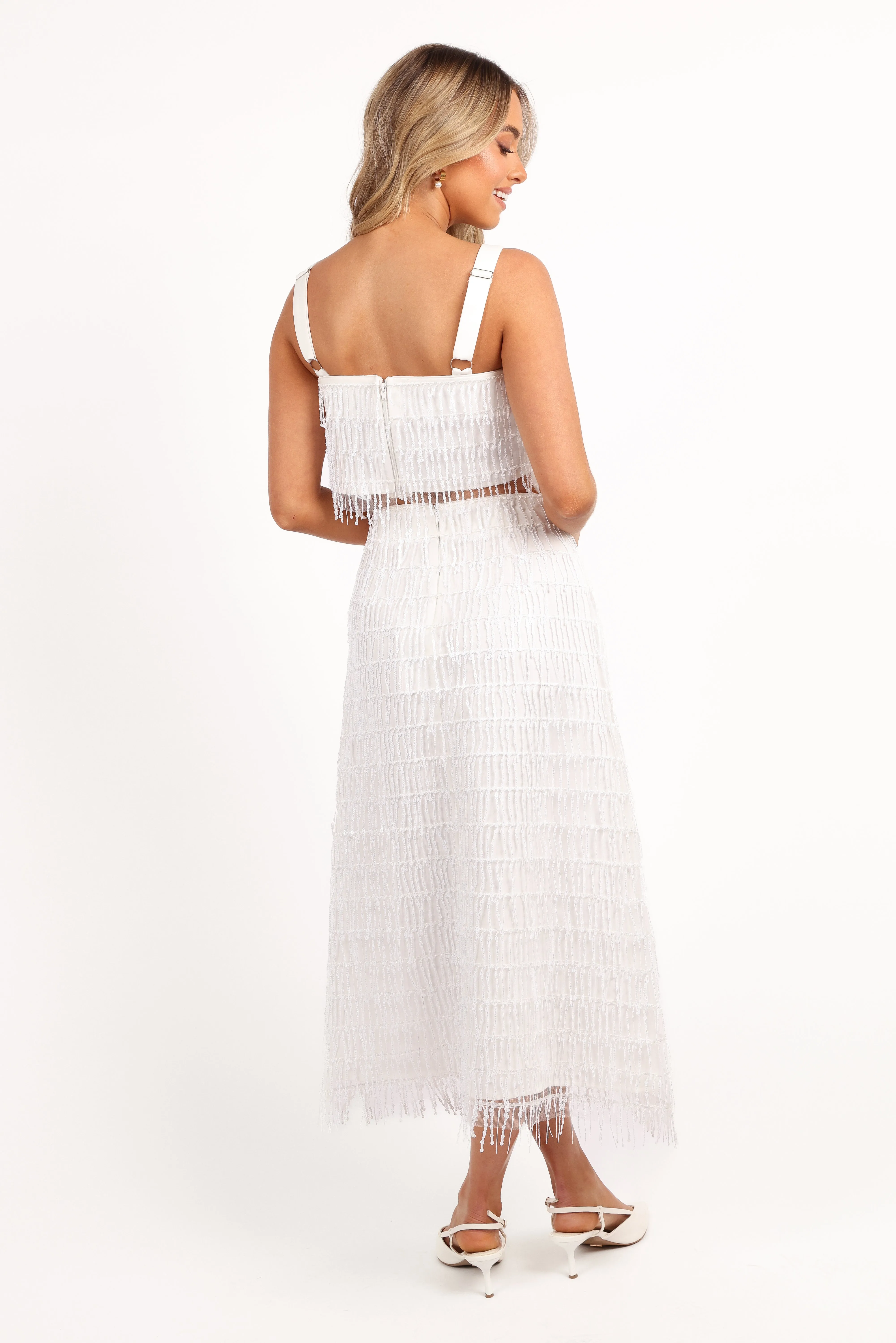 Allure Two Piece Set - White sold by Petal & Pup product image thumbnail 4