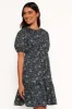 Tasmin Midi Dress - Blue Floral sold by Petal & Pup