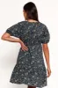 Tasmin Midi Dress - Blue Floral sold by Petal & Pup
