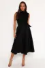 Alessandra Midi Skirt - Black sold by Petal & Pup