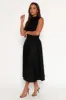 Alessandra Midi Skirt - Black sold by Petal & Pup