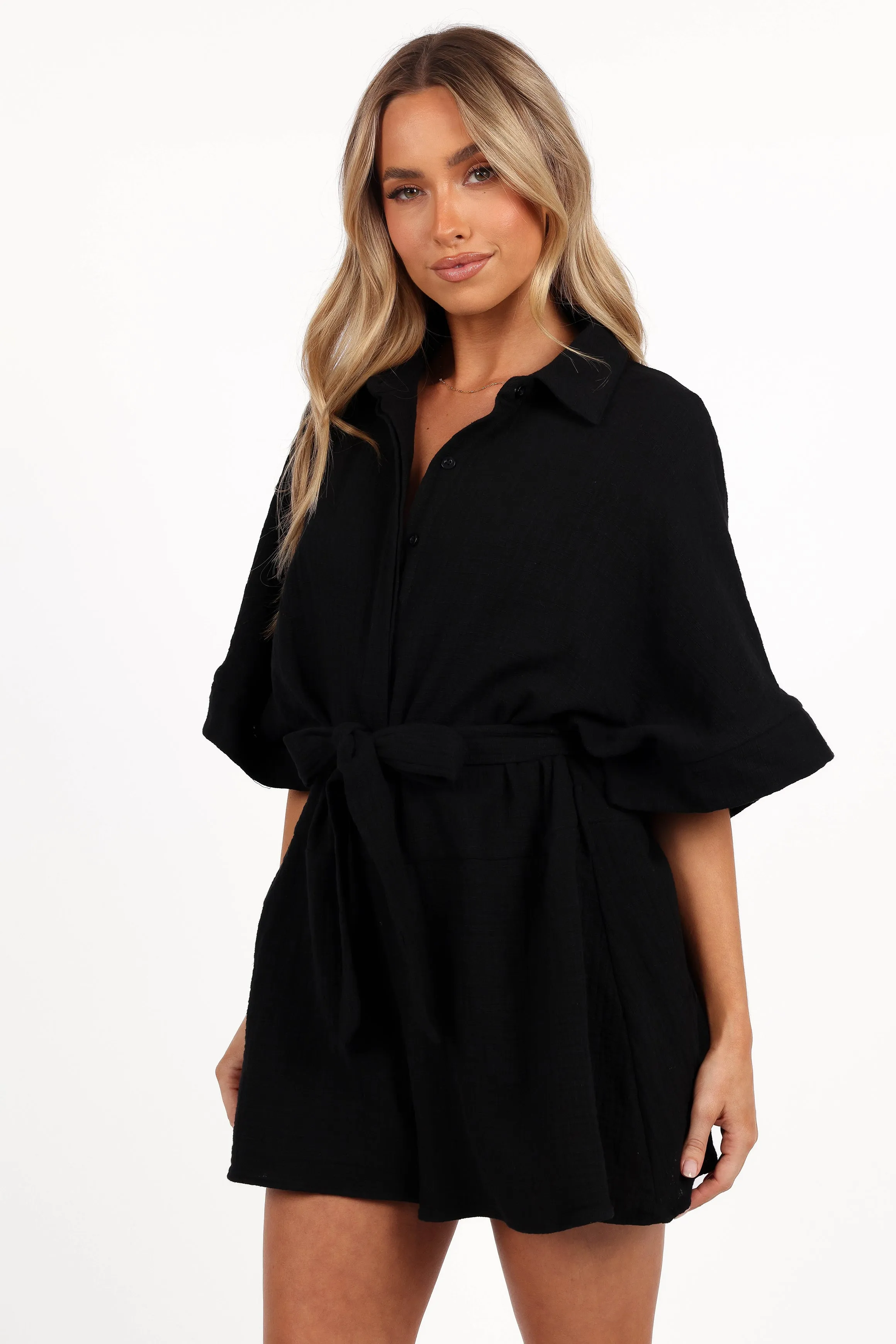 Jemmy Romper - Black sold by Petal & Pup product image thumbnail 3