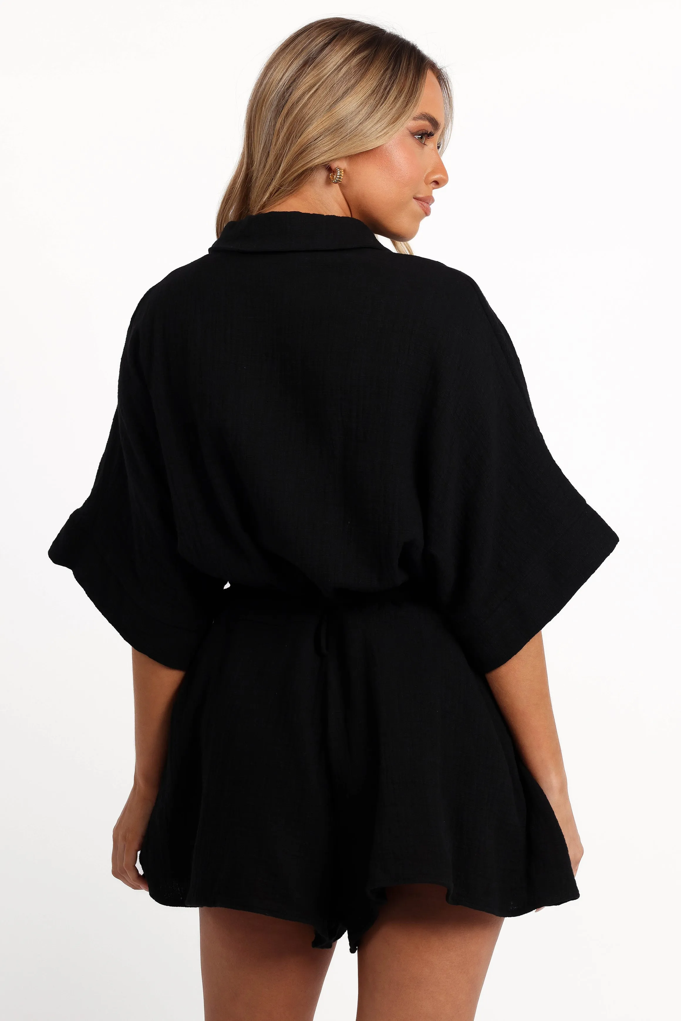 Jemmy Romper - Black sold by Petal & Pup product image thumbnail 4