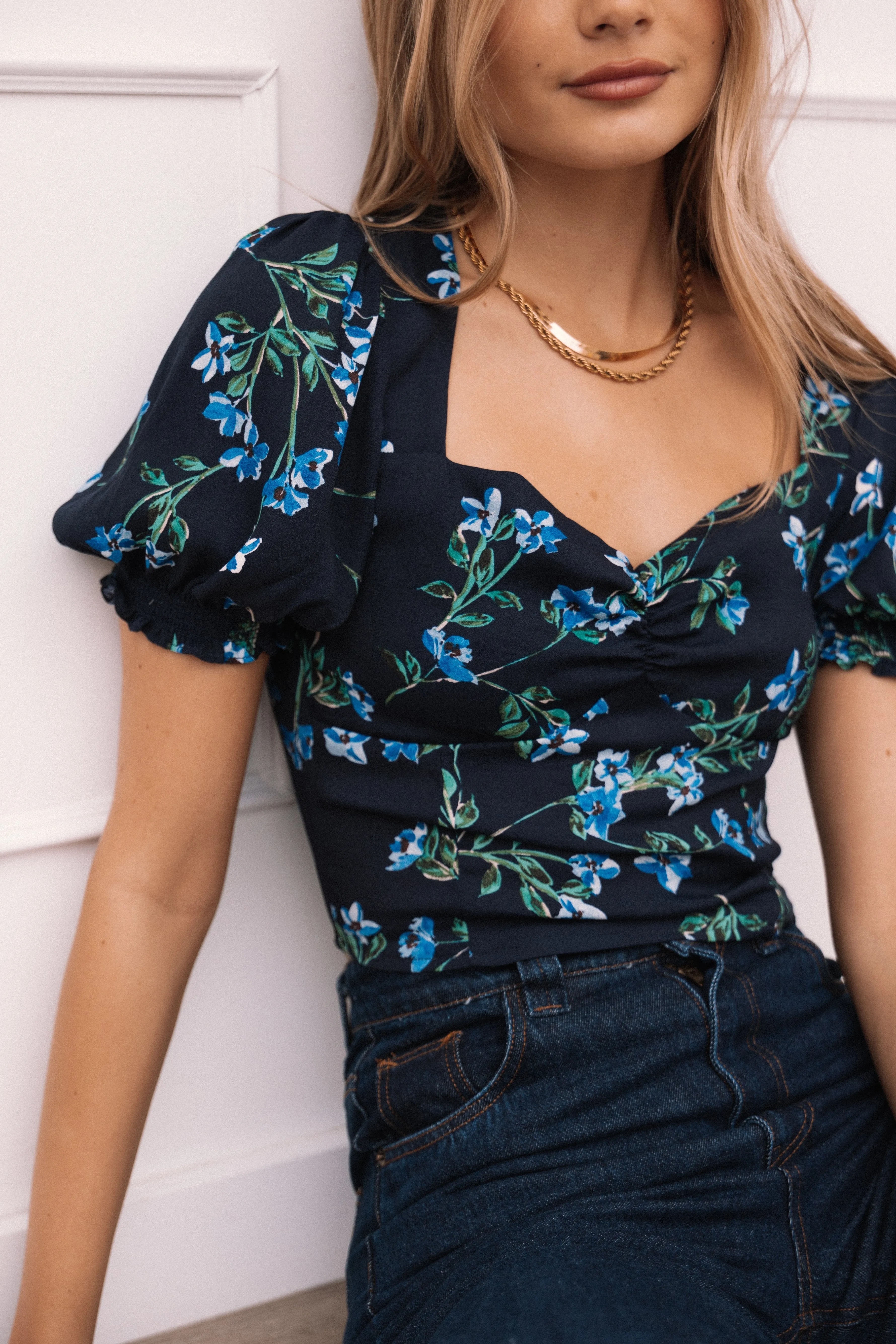 Noel Top - Midnight Blues sold by Petal & Pup product image thumbnail 2