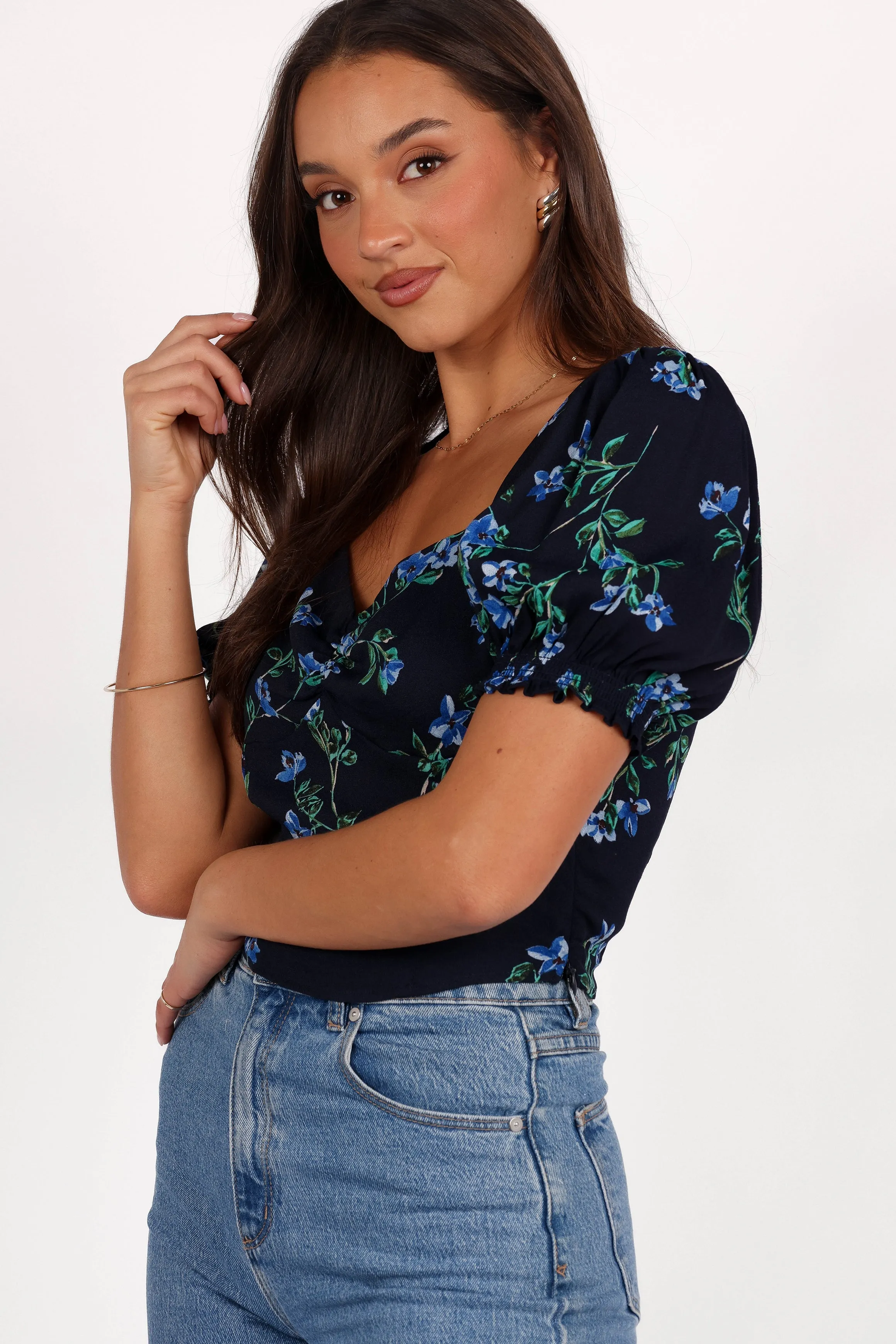 Noel Top - Midnight Blues sold by Petal & Pup product image thumbnail 3