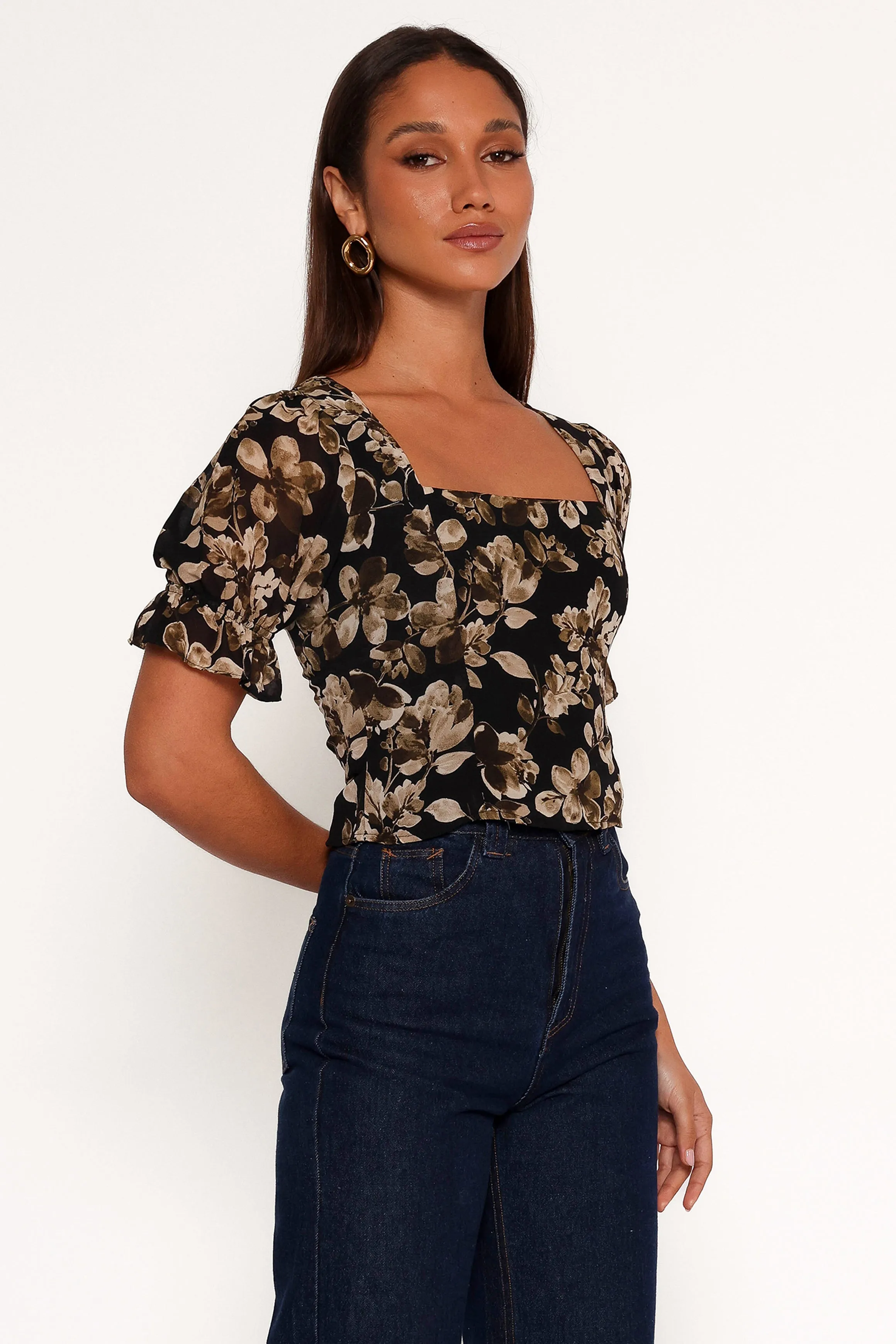 Lucie Top - Midnight Taupe sold by Petal & Pup product image thumbnail 5